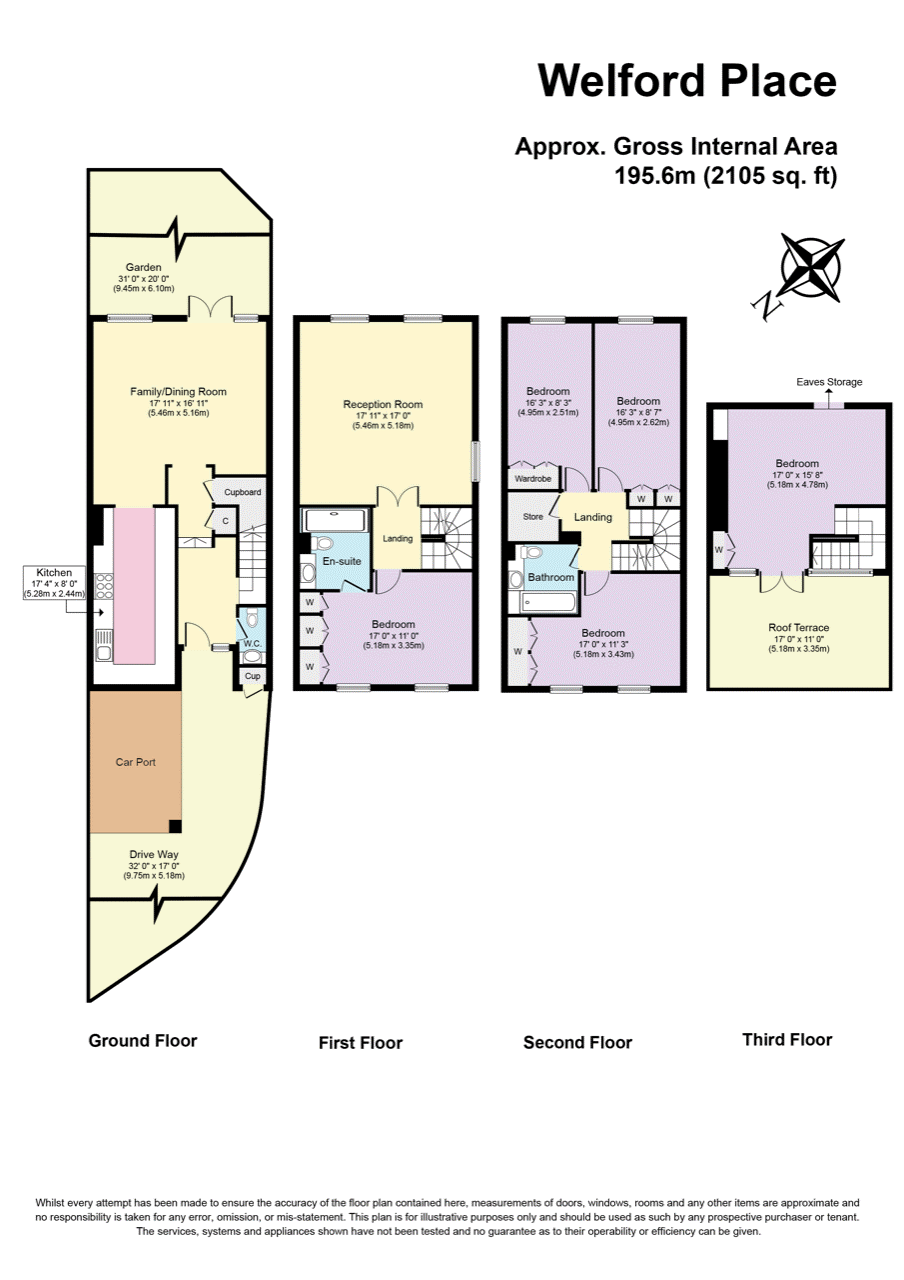 Welford Place, Wimbledon, London SW19, 4 bedroom end terrace house for