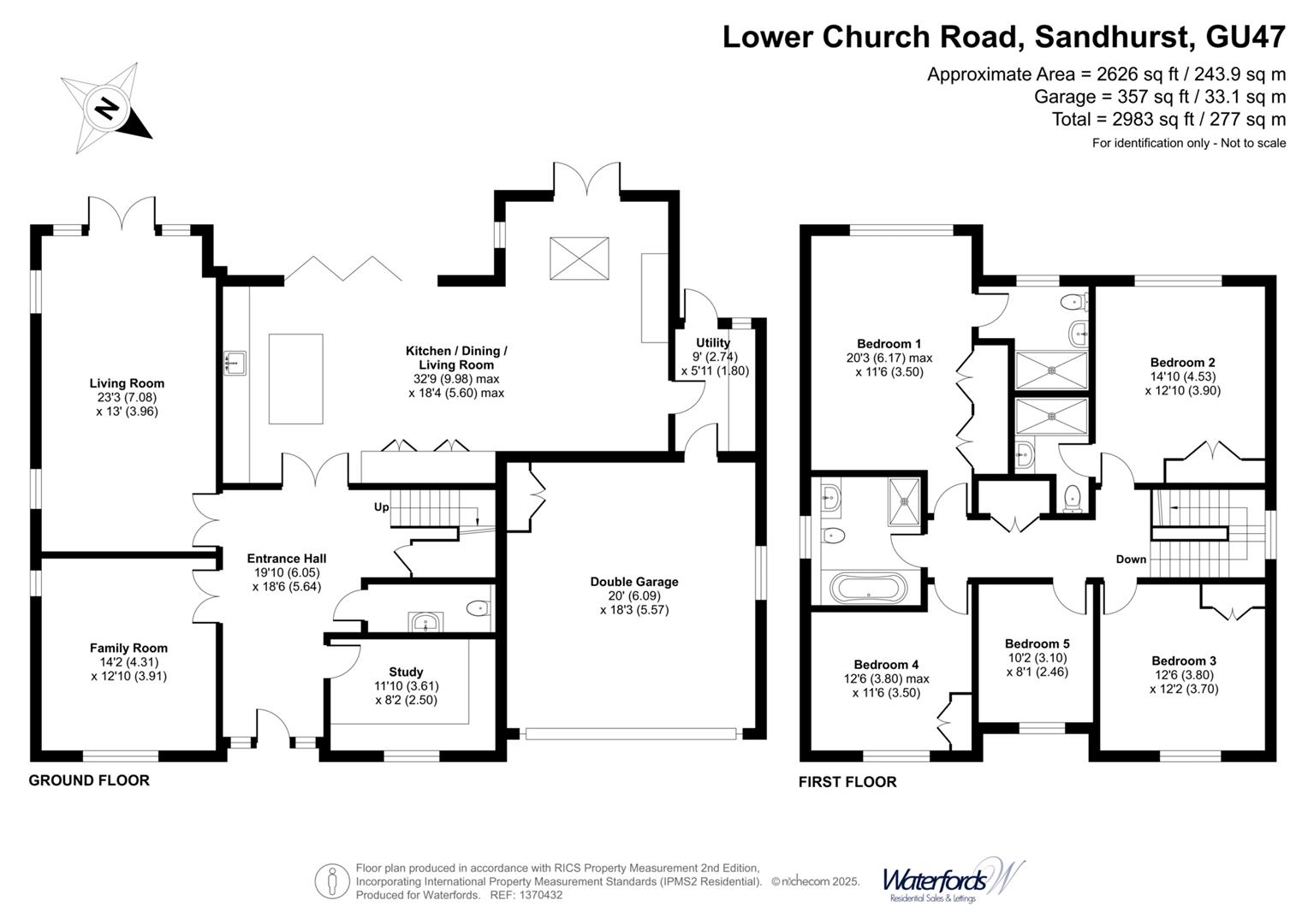 Swallow Cottage, Lower Church Road, Sandhurst floorplan