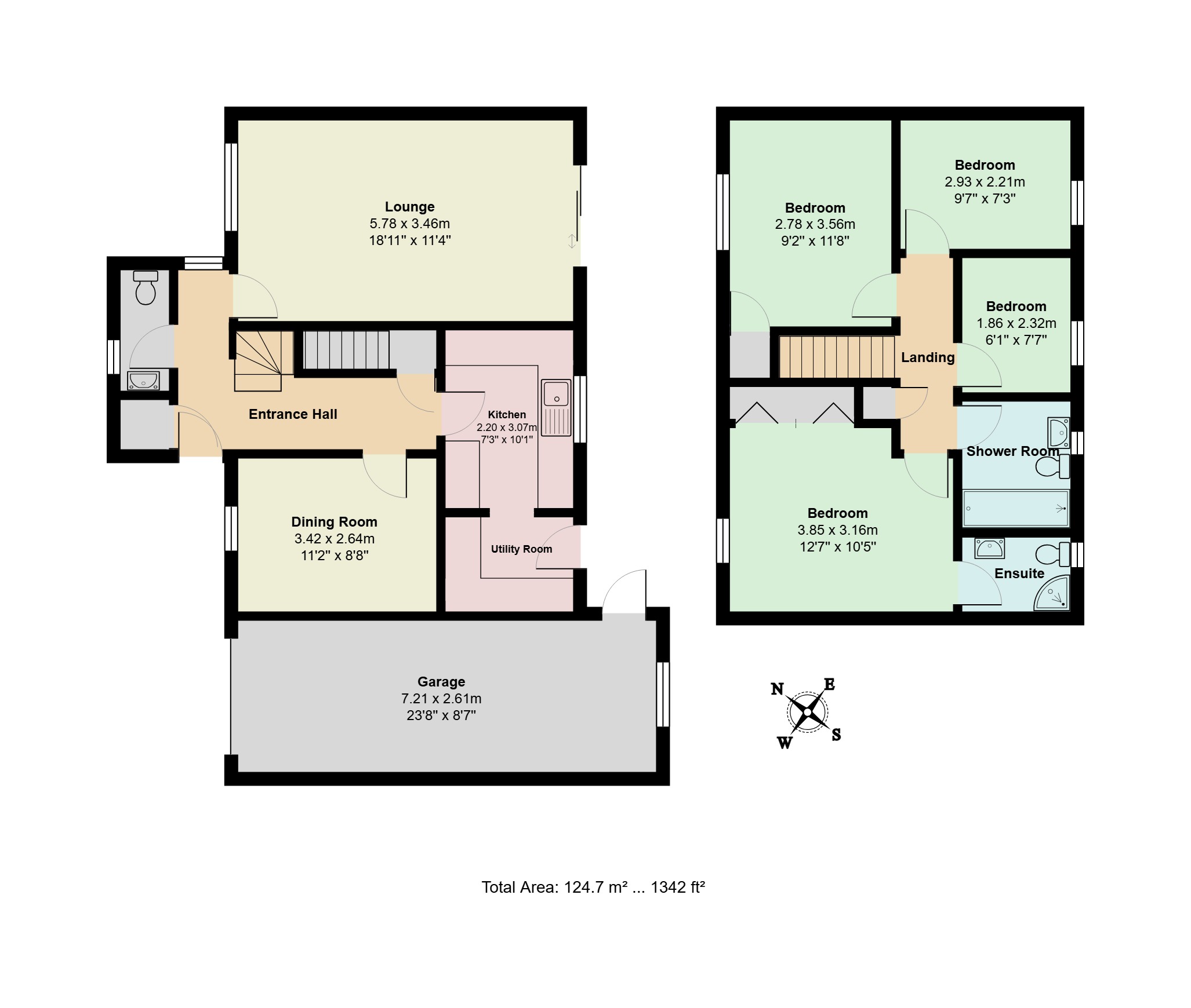 11 Eliot Way, Stowmarket floorplan