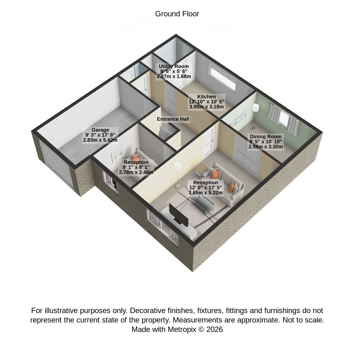 7 Amberley Close, Bolton, Lancashire floorplan
