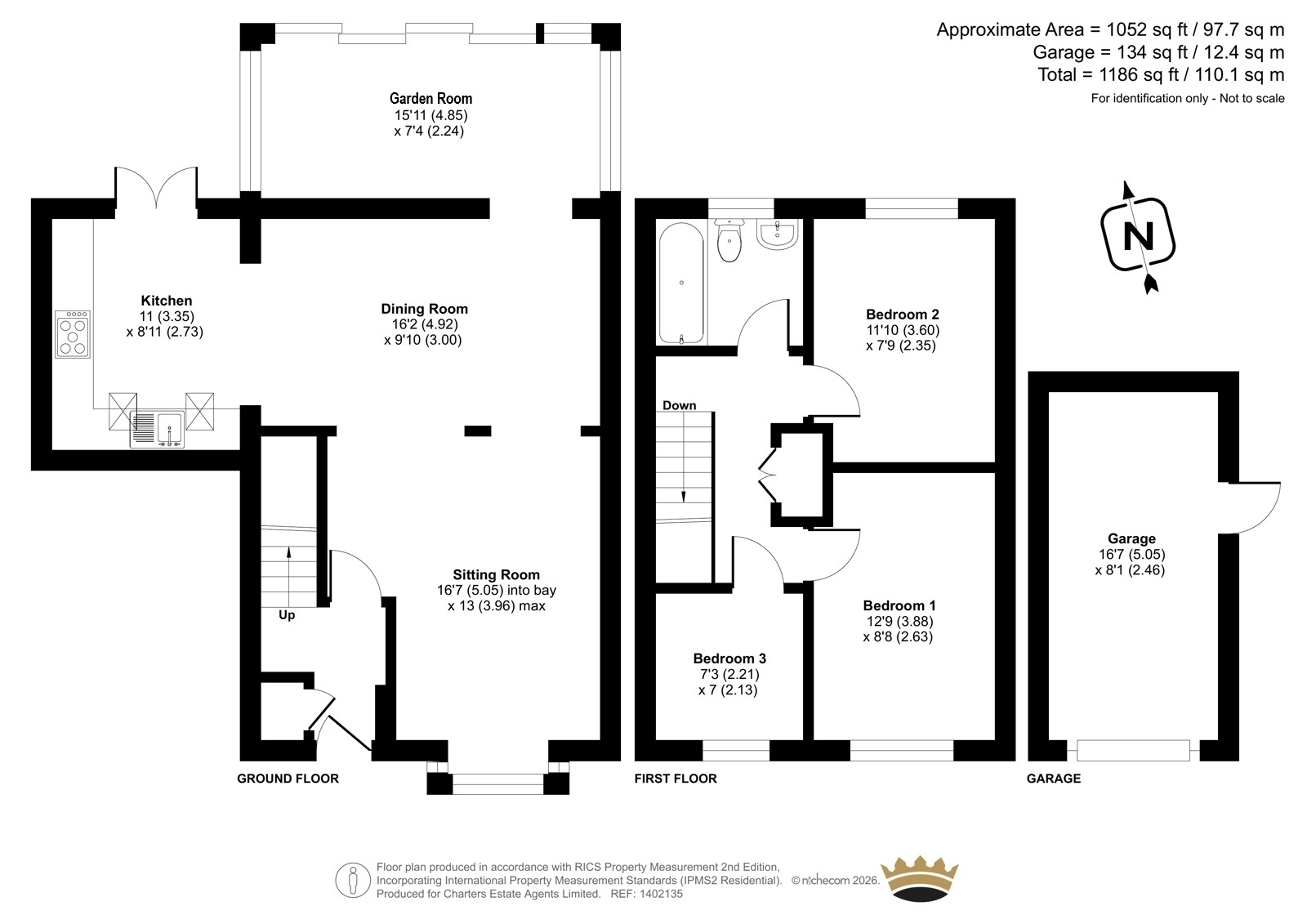 1, Montrose Close, Bordon floorplan