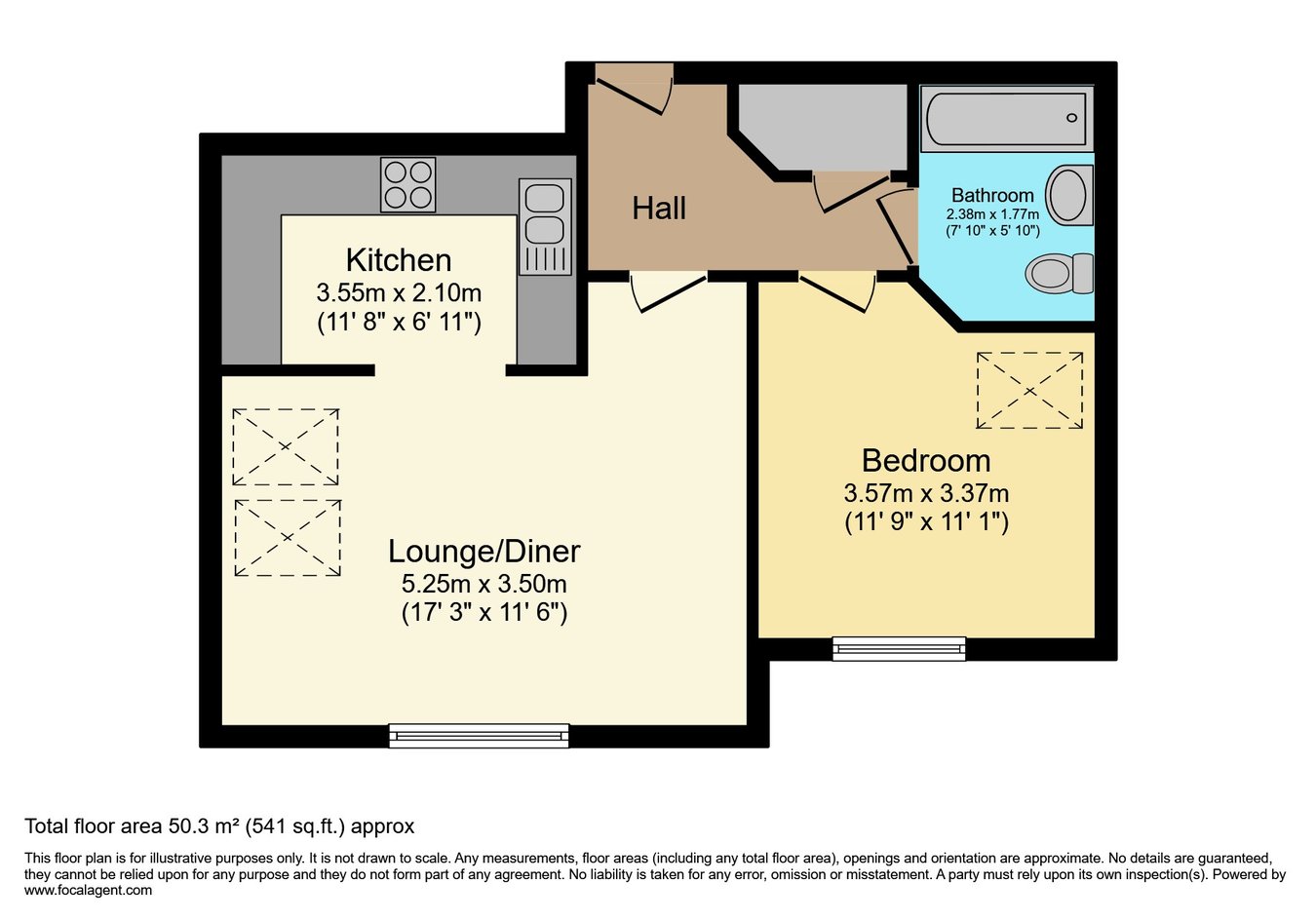 19, Dene Court, Stafford Road, Caterham floorplan