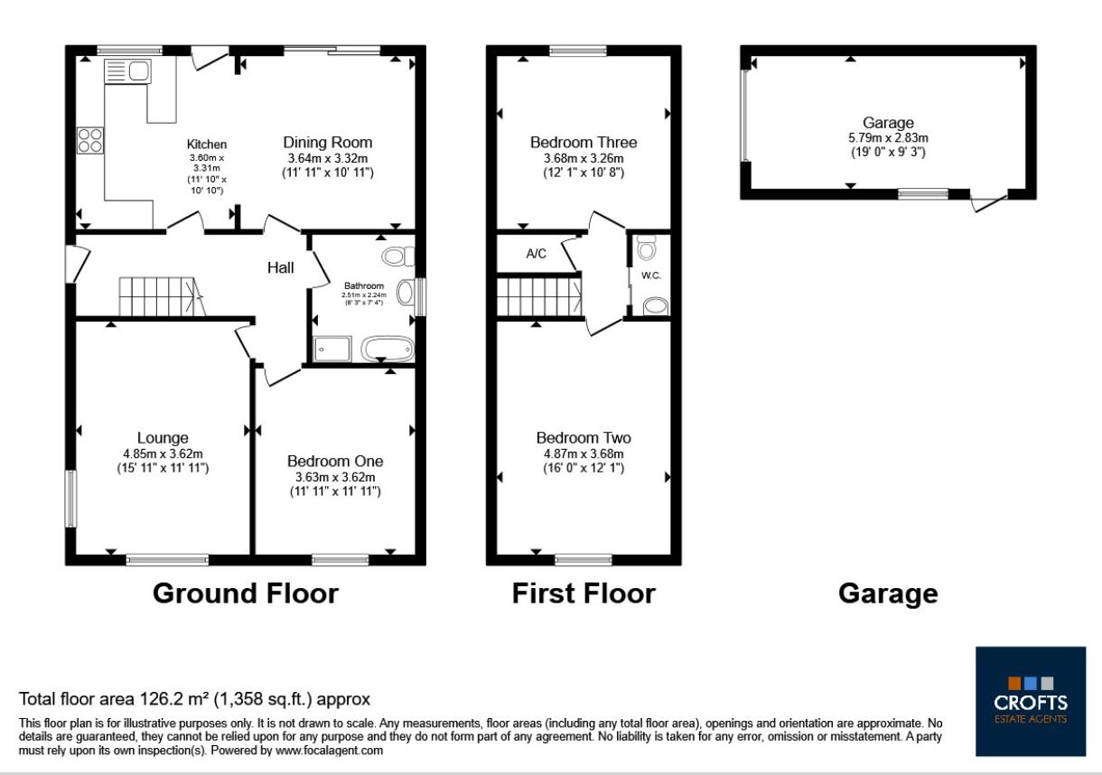 8, Cambrian Way, Holton-Le-Clay floorplan