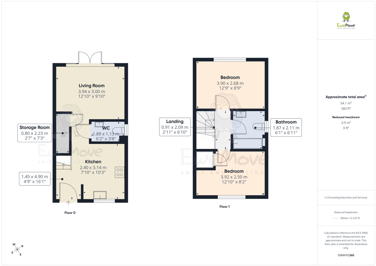 14, Stephenson Grove, Prescot floorplan