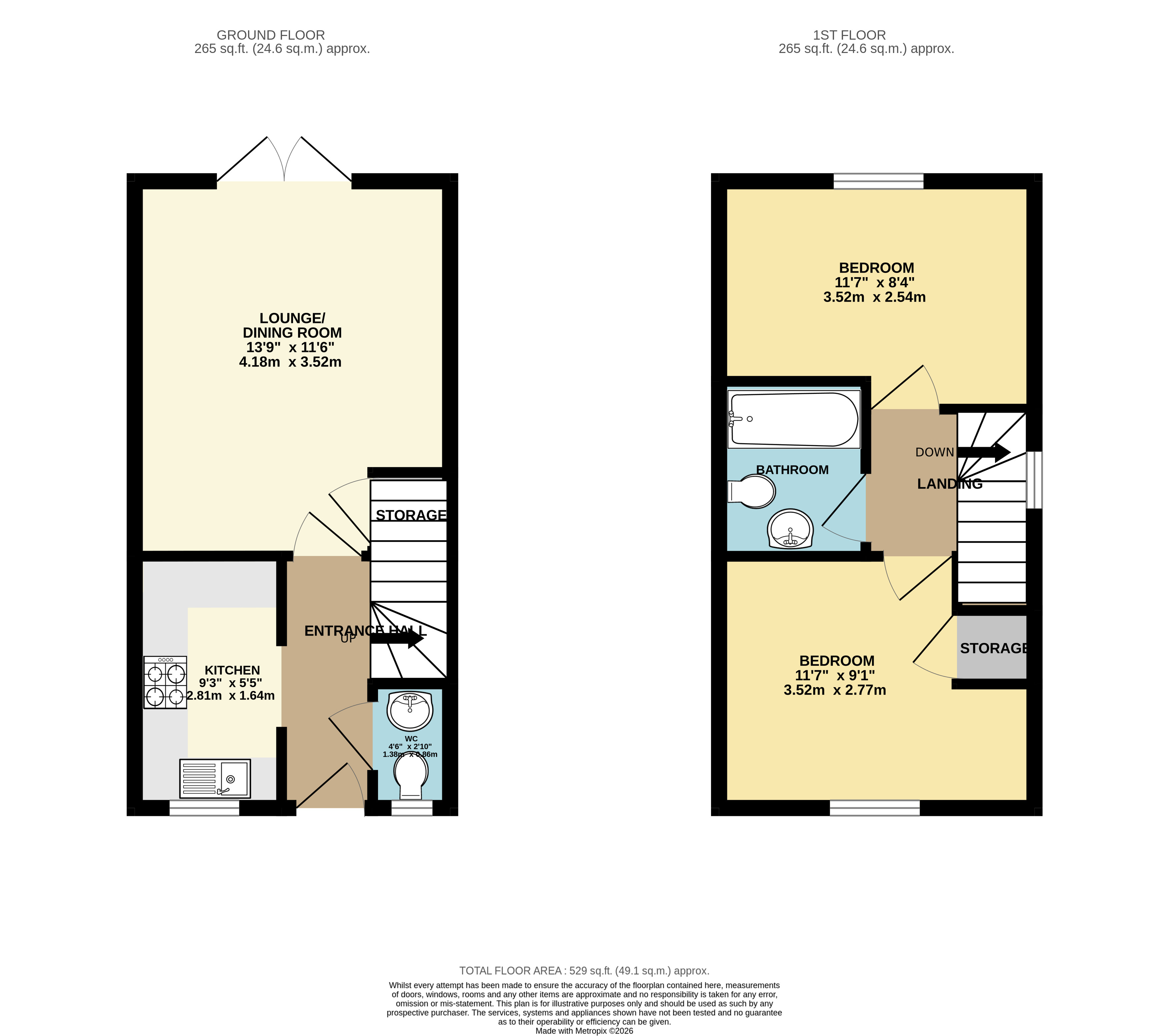 8, Cleveland Way, Westbury floorplan