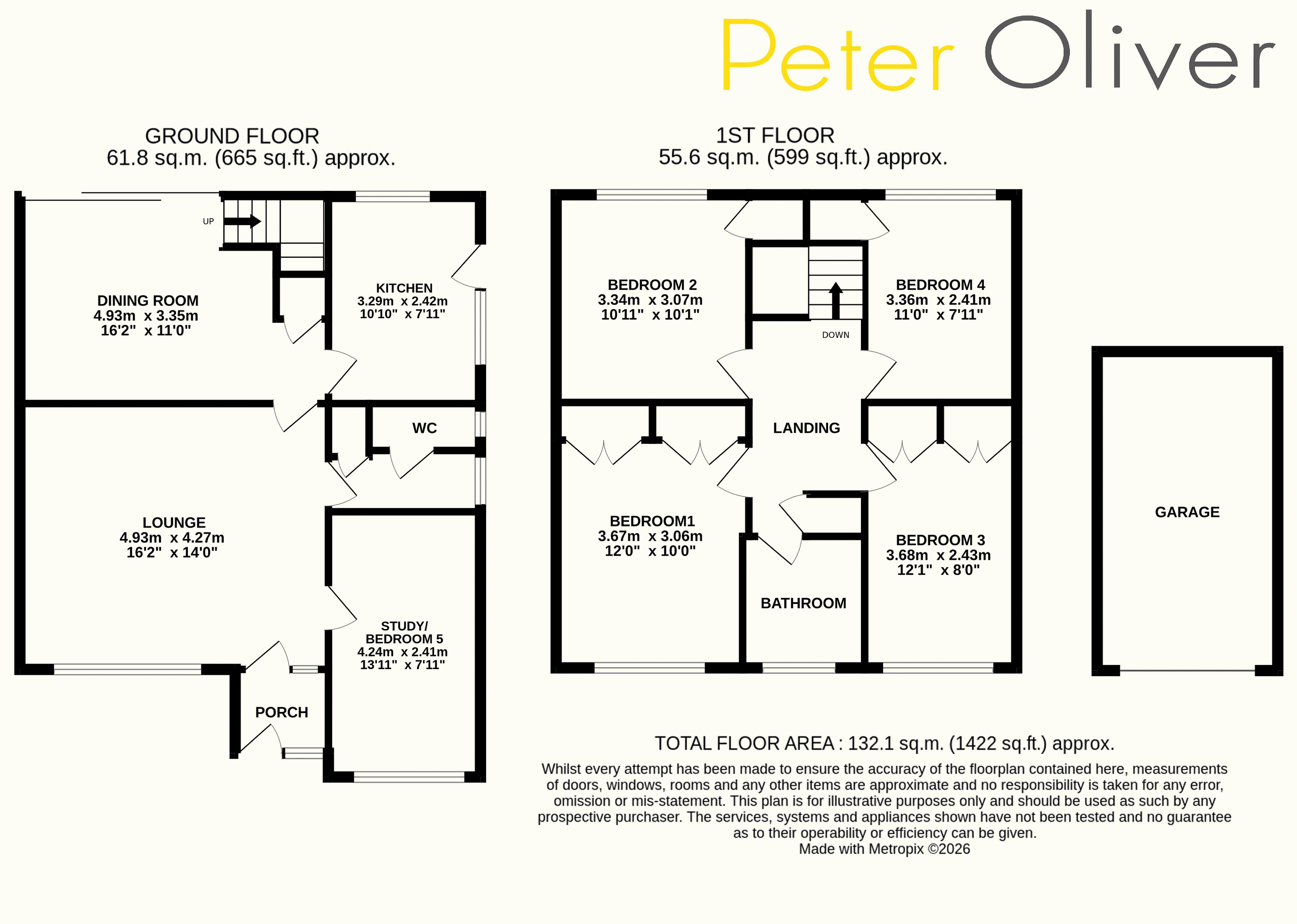 5, Colchester Vale, Forest Row floorplan