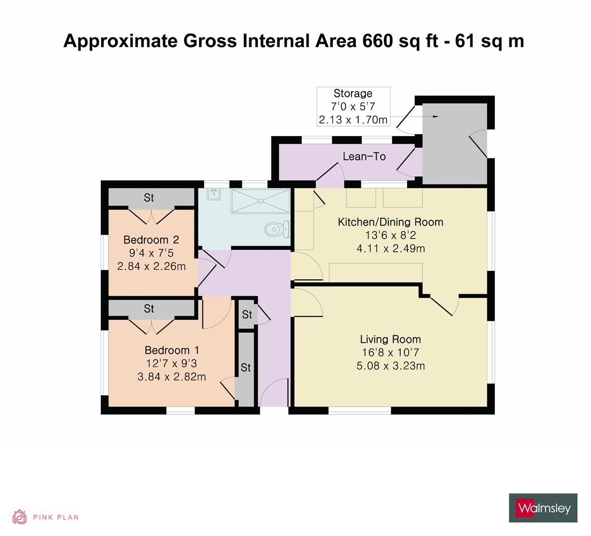 16, Harveys Nurseries, Reading floorplan