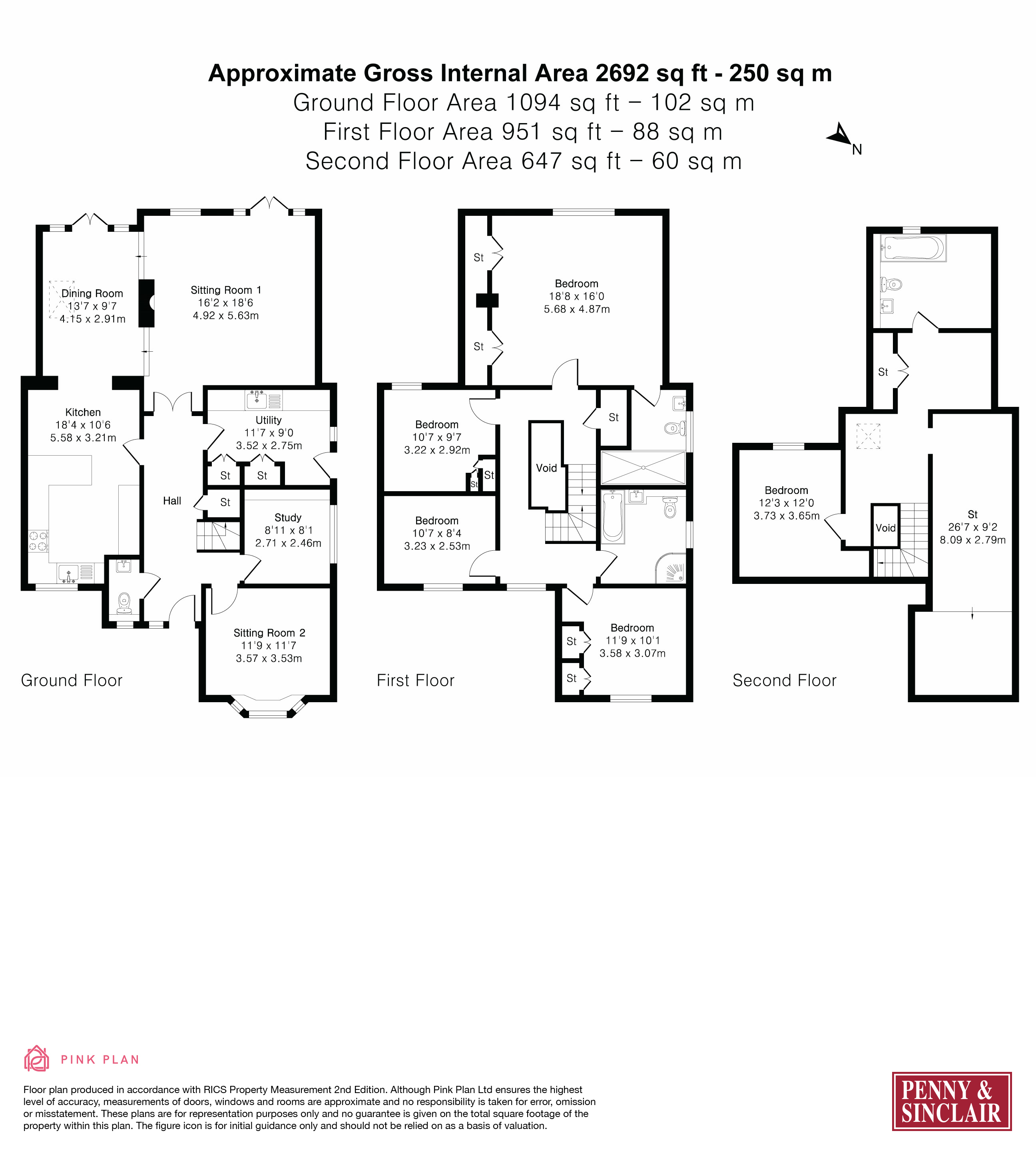 2, Western Road, Oxfordshire floorplan