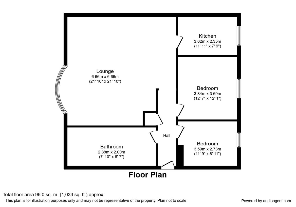 2 Bedrooms Flat to rent in Kings Road, Wilmslow SK9