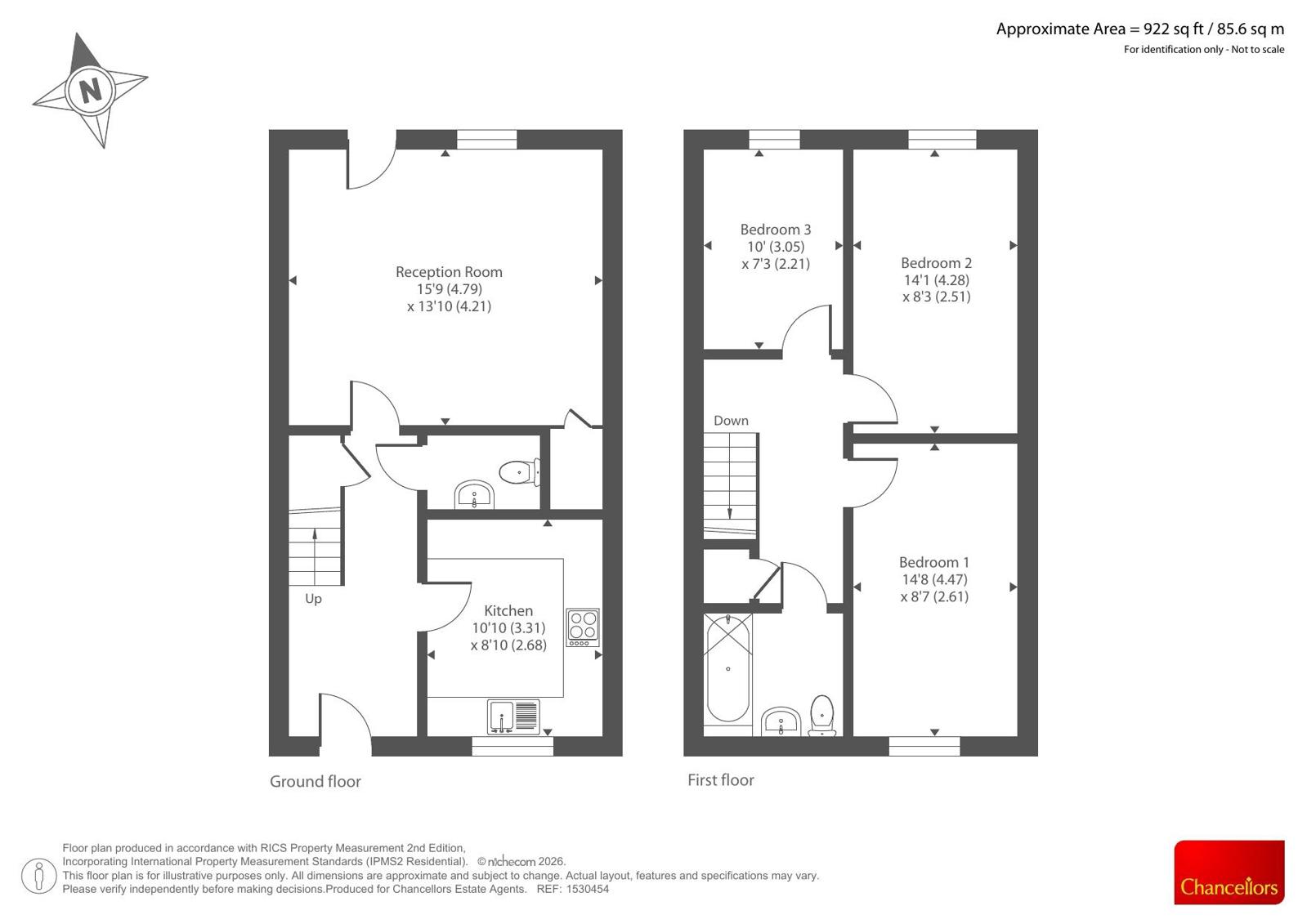 38, Chapel Drive, Aylesbury floorplan