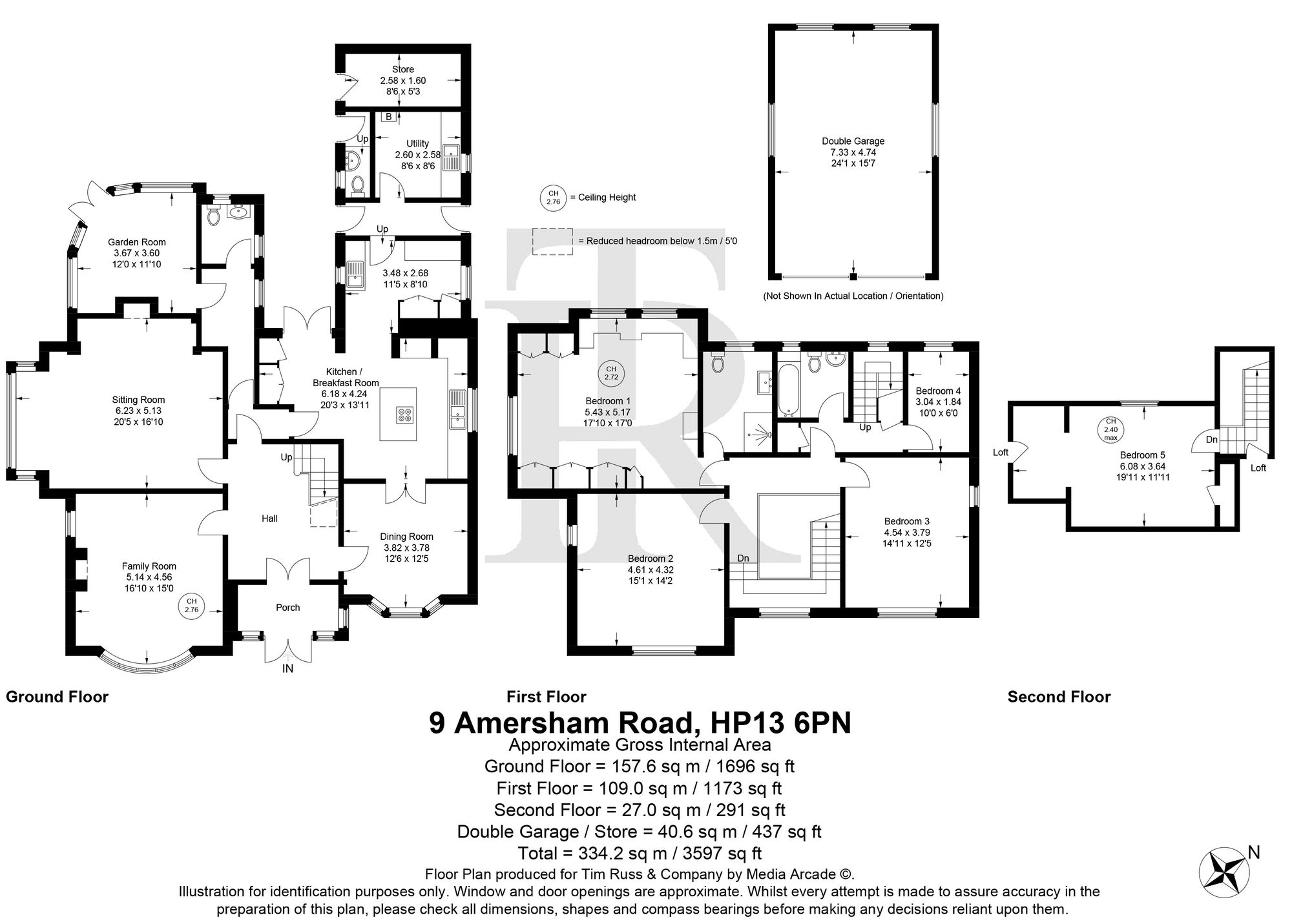 9 Amersham Road, High Wycombe floorplan