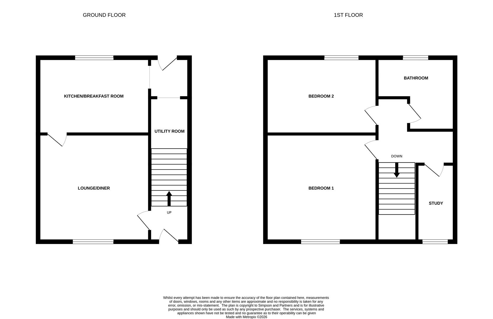 6b, Pleasant Row, Woodford floorplan