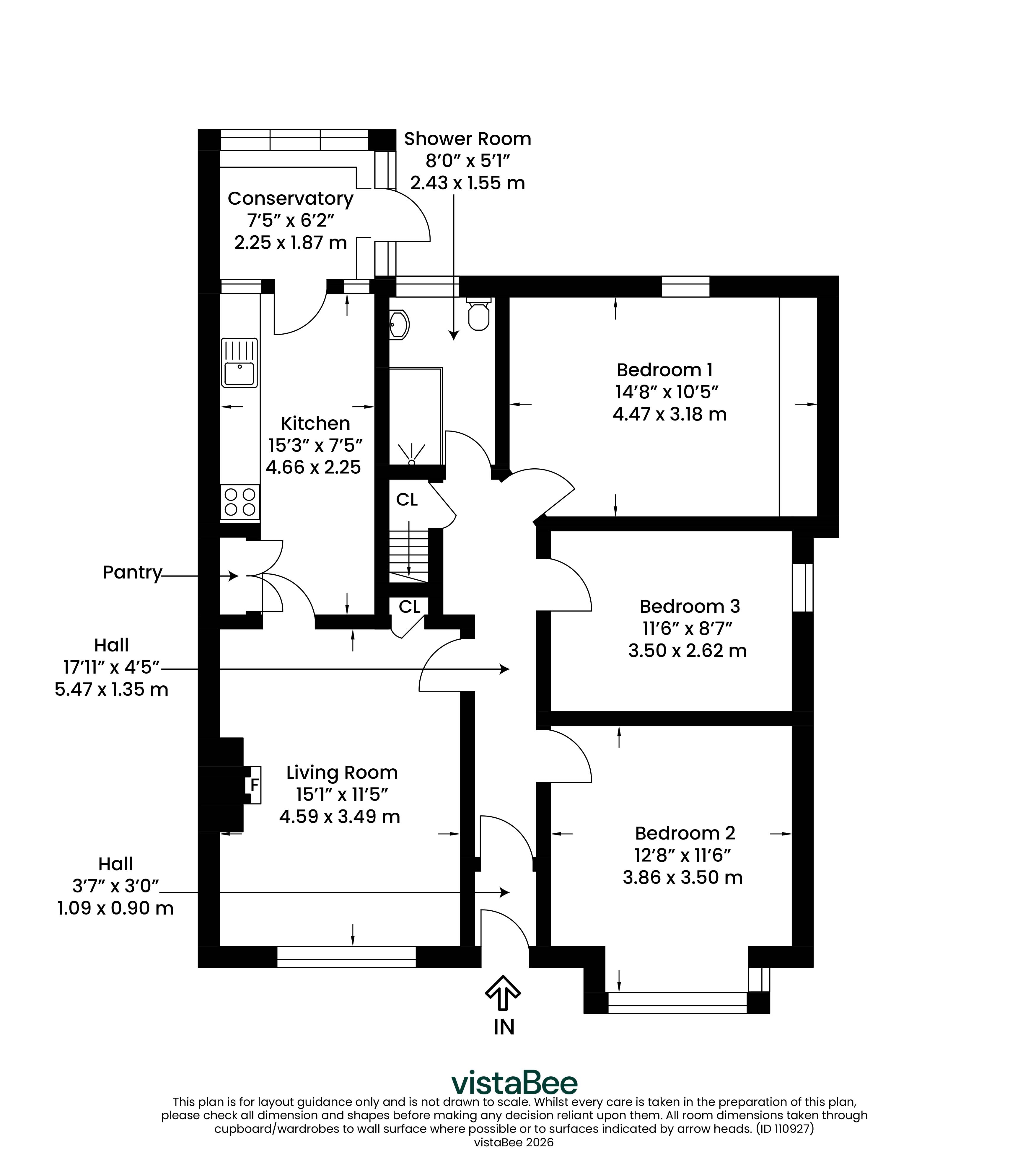 3, Stevenson Road, Edinburgh floorplan
