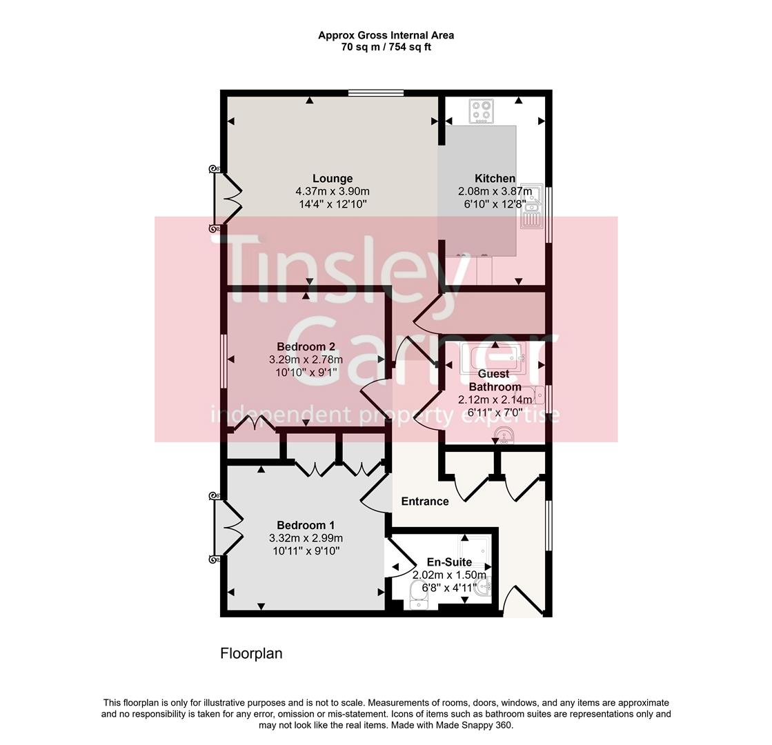 19, Trent Bridge Close, Stoke-On-Trent floorplan