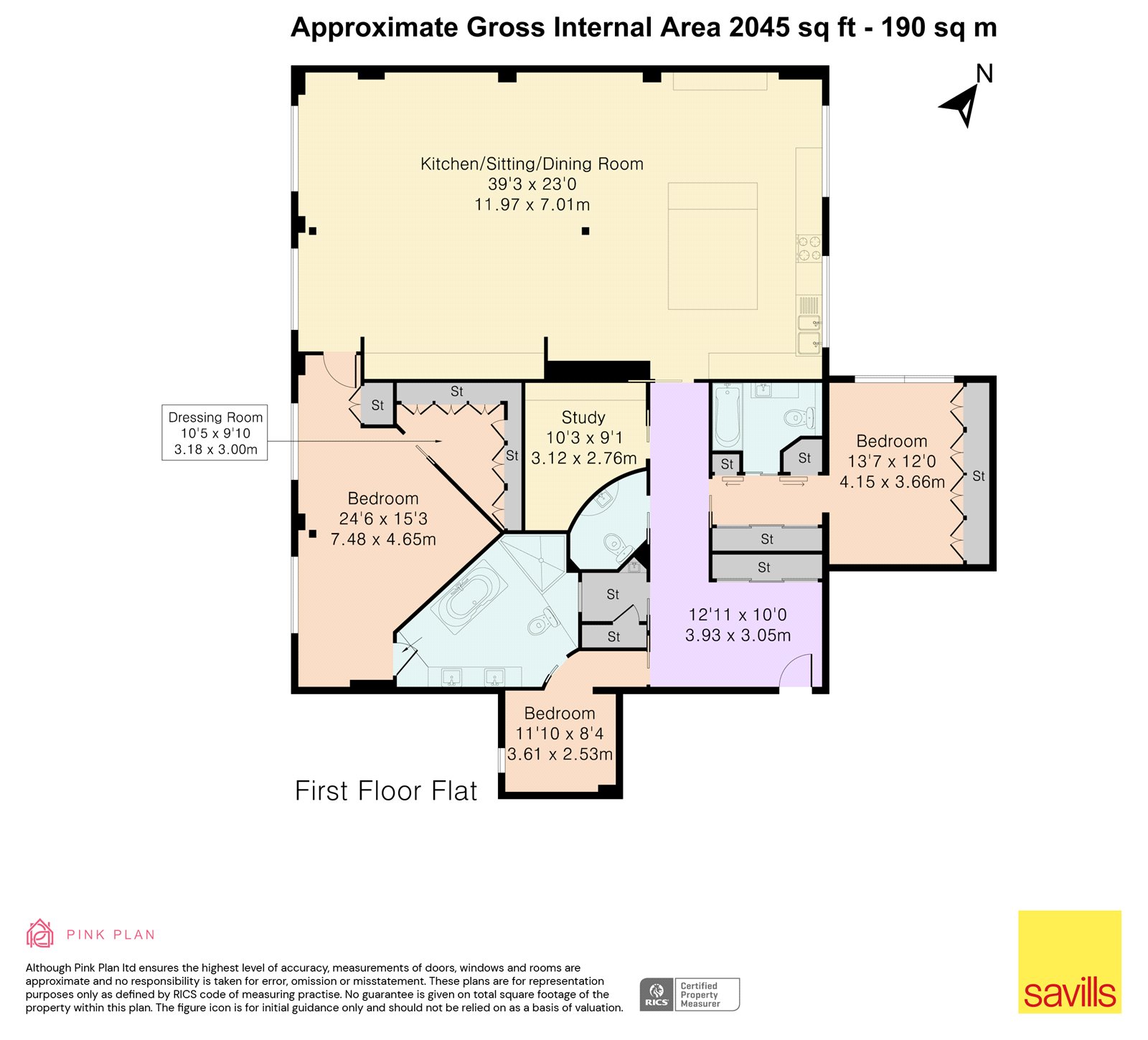 Apartment 5, 5, Garrett Street, London floorplan