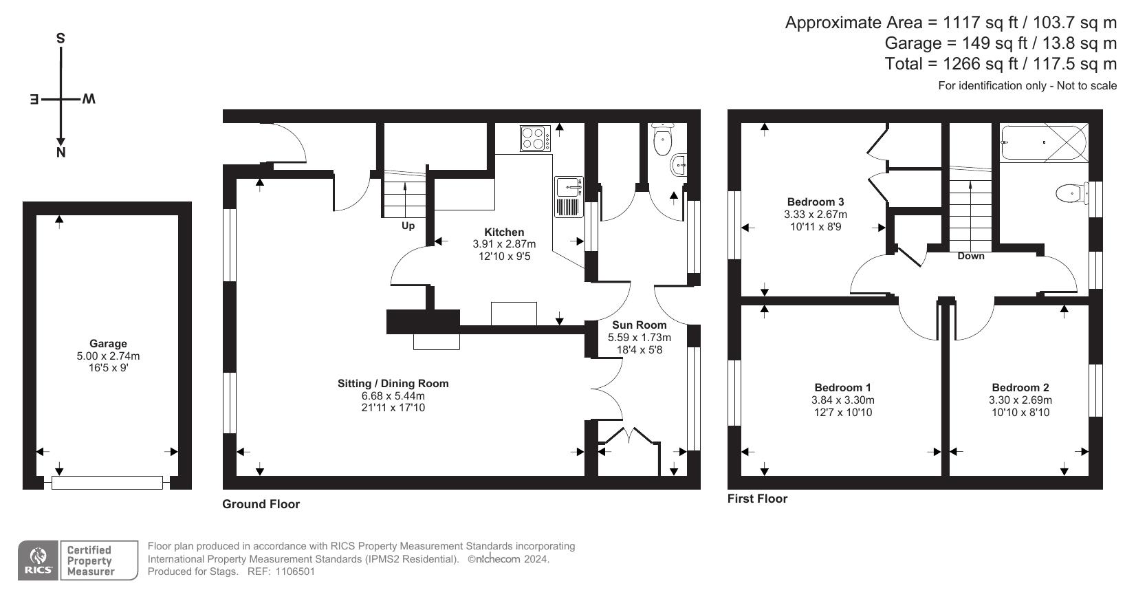 10, Napier Close, Dorchester floorplan