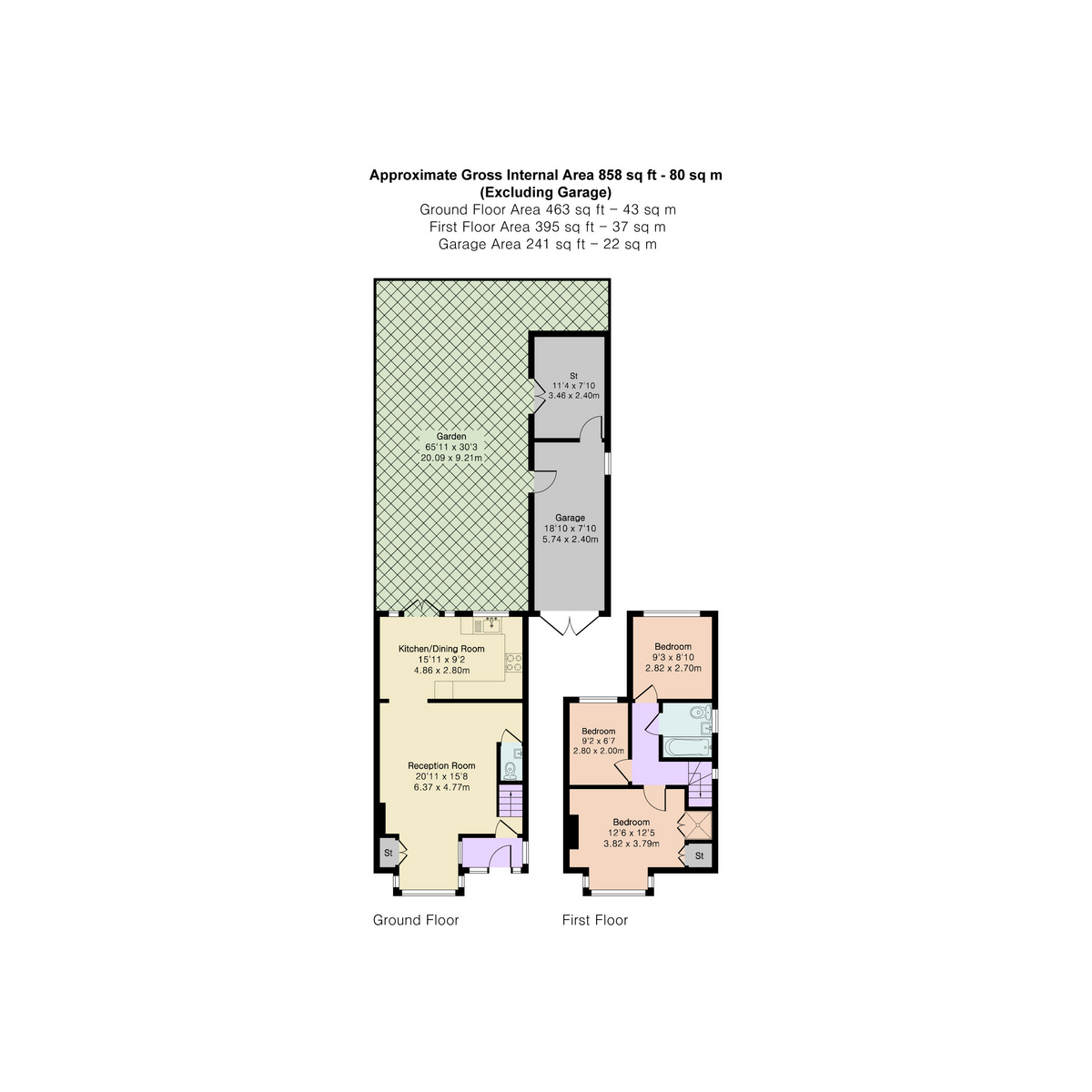 Skylark Road, Denham floorplan