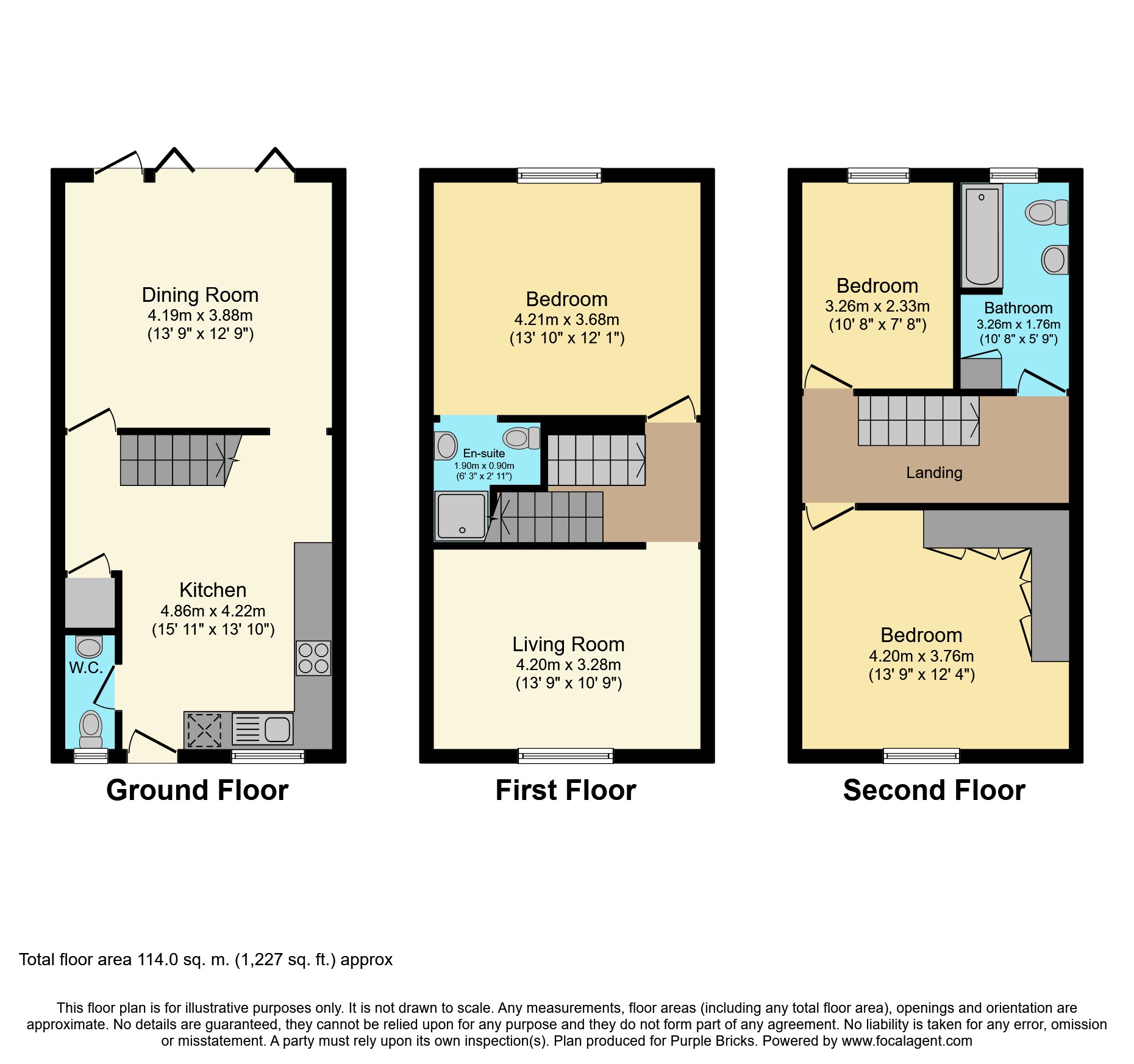 3 Bedrooms Terraced house for sale in The Seymours, Loughton IG10