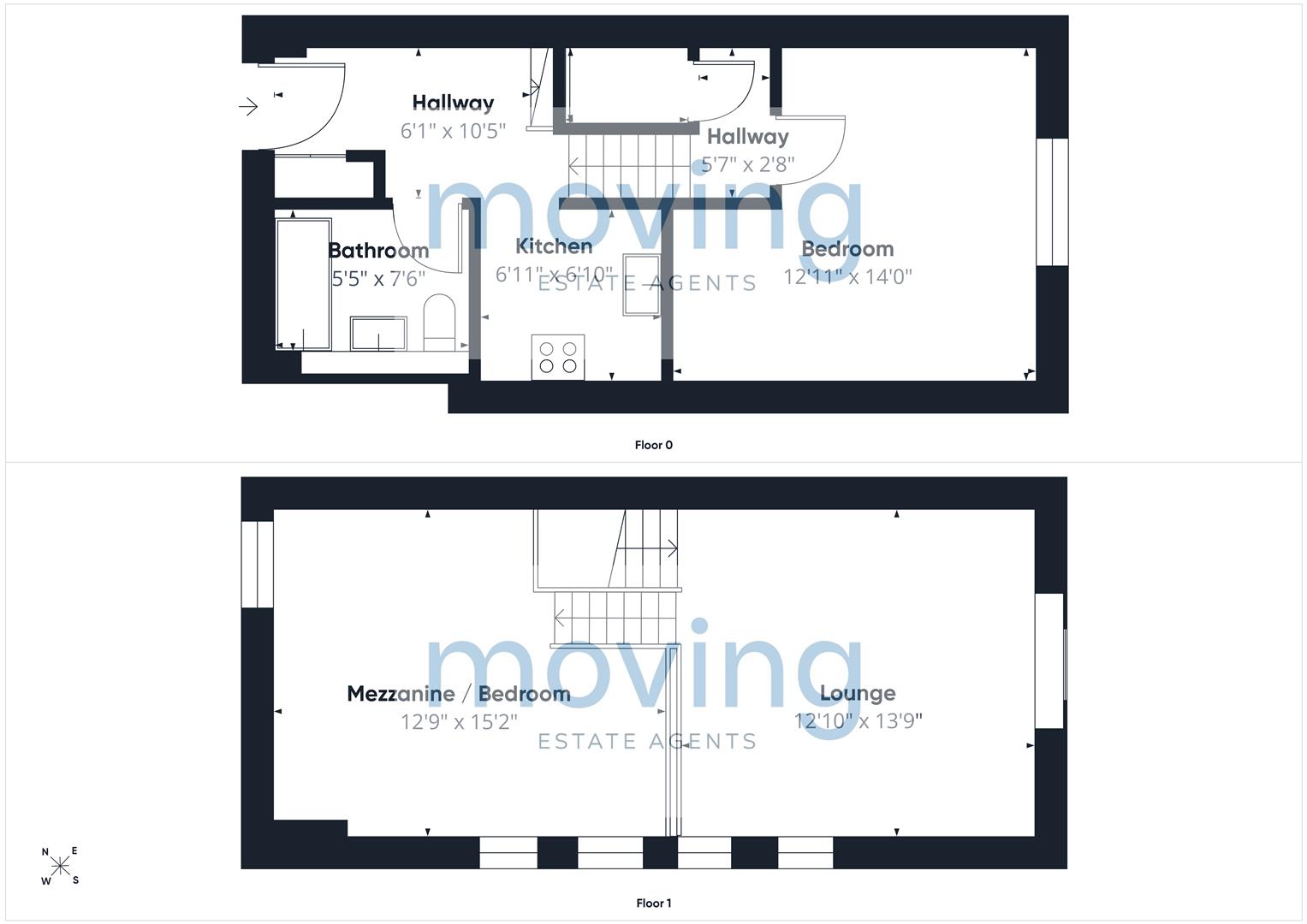 2, Church Hill, Paisley floorplan