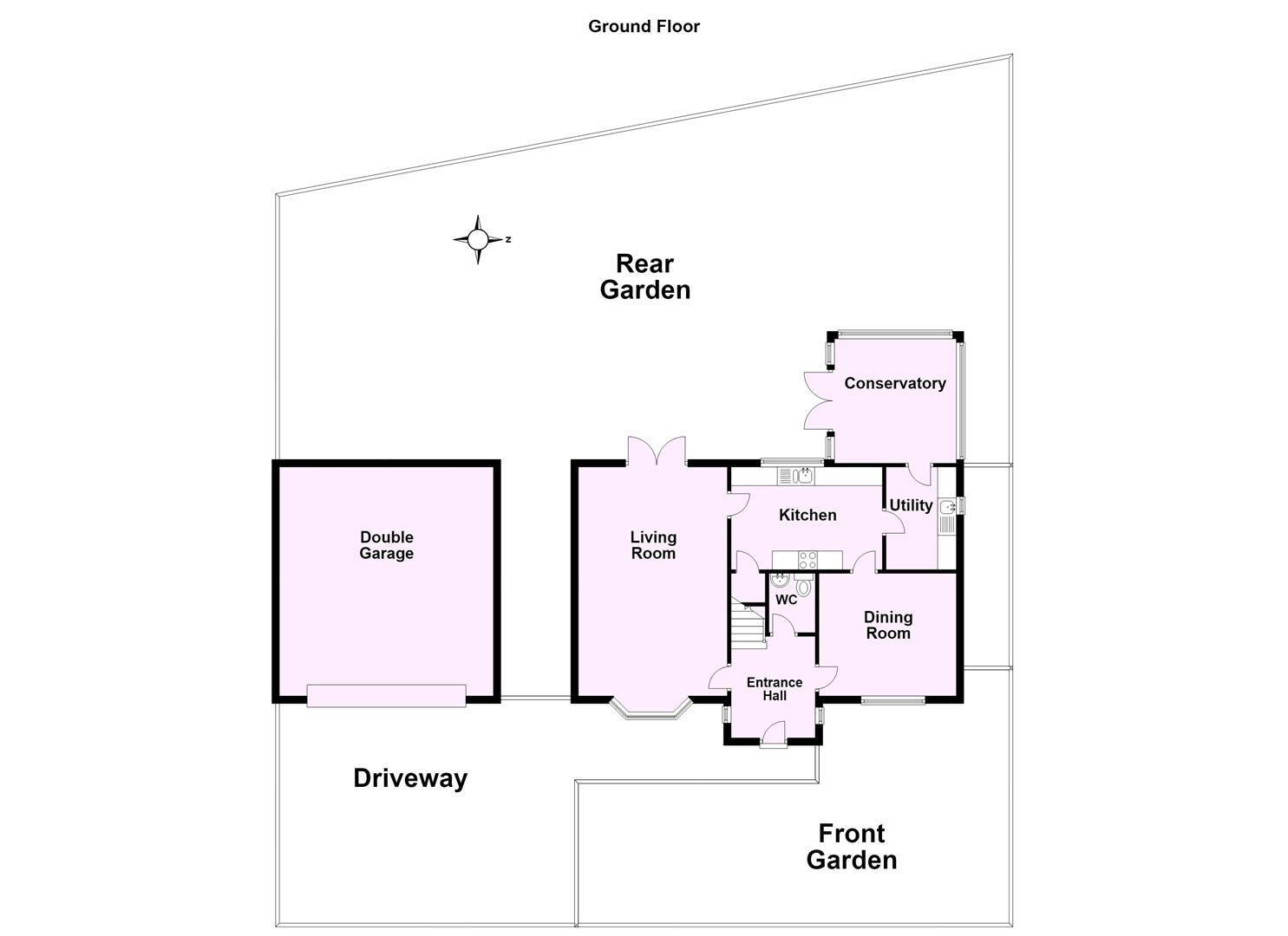 1, Low Mill Close, York floorplan