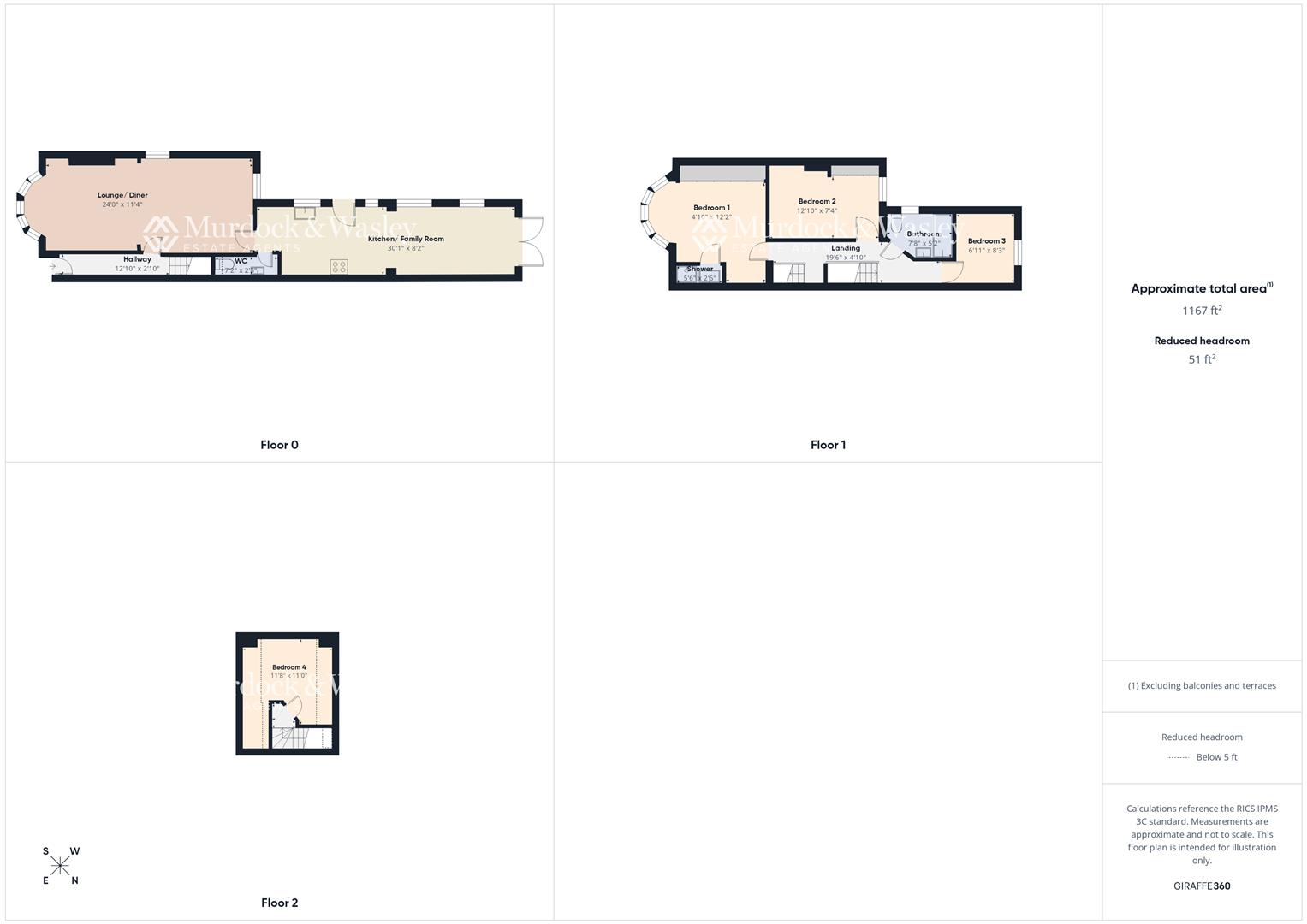 21, Old Cheltenham Road, Gloucester floorplan