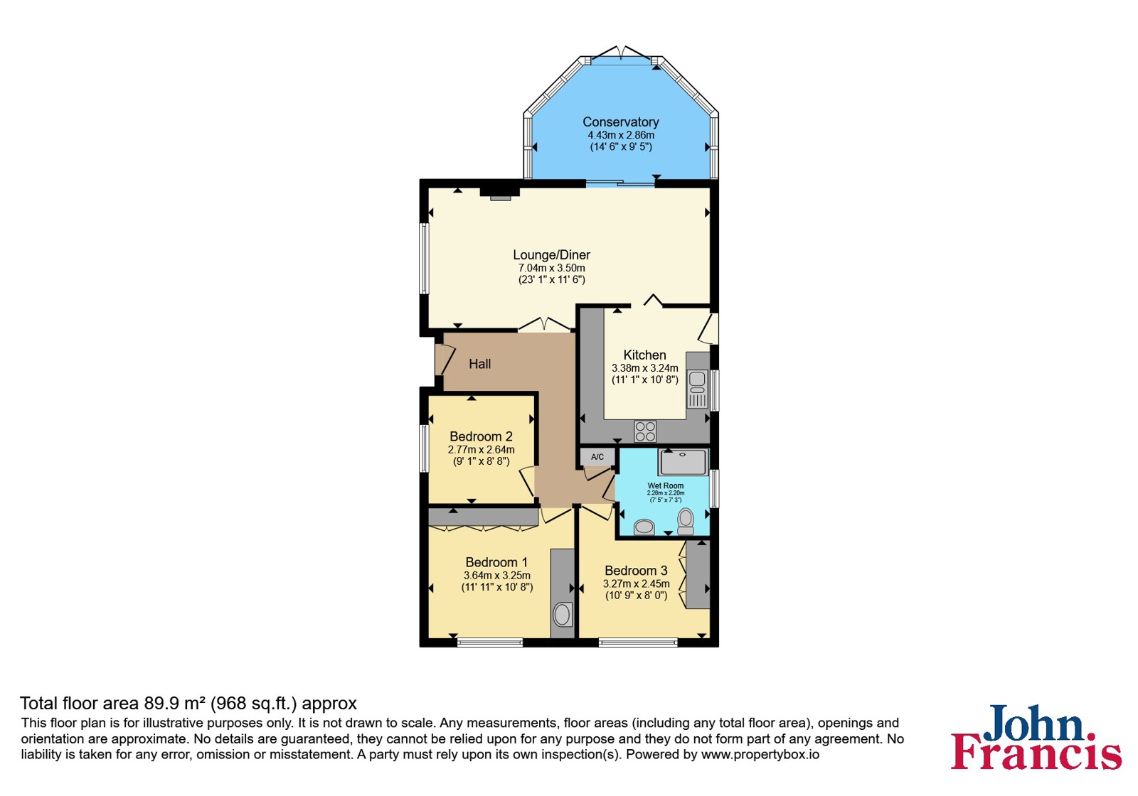 81, Parc Tyisha, Carmarthenshire floorplan