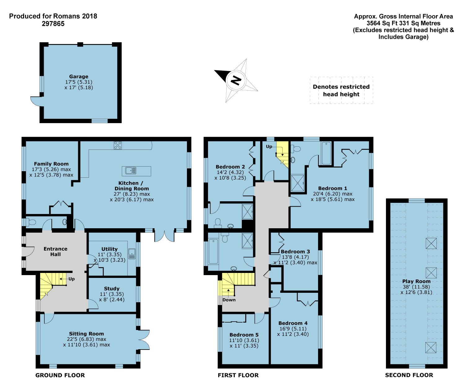5 Bedrooms Detached house for sale in Rectory Road, Wokingham, Berkshire RG40