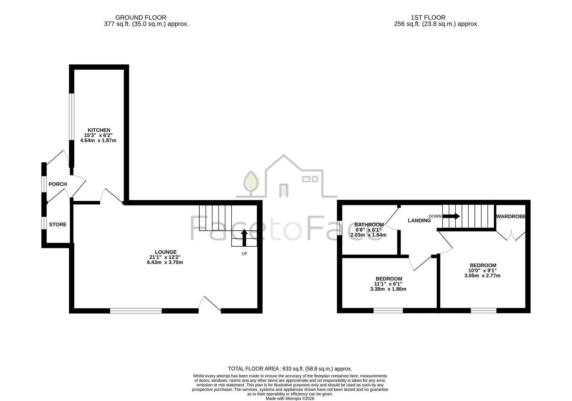 34 Halifax Road, Littleborough floorplan