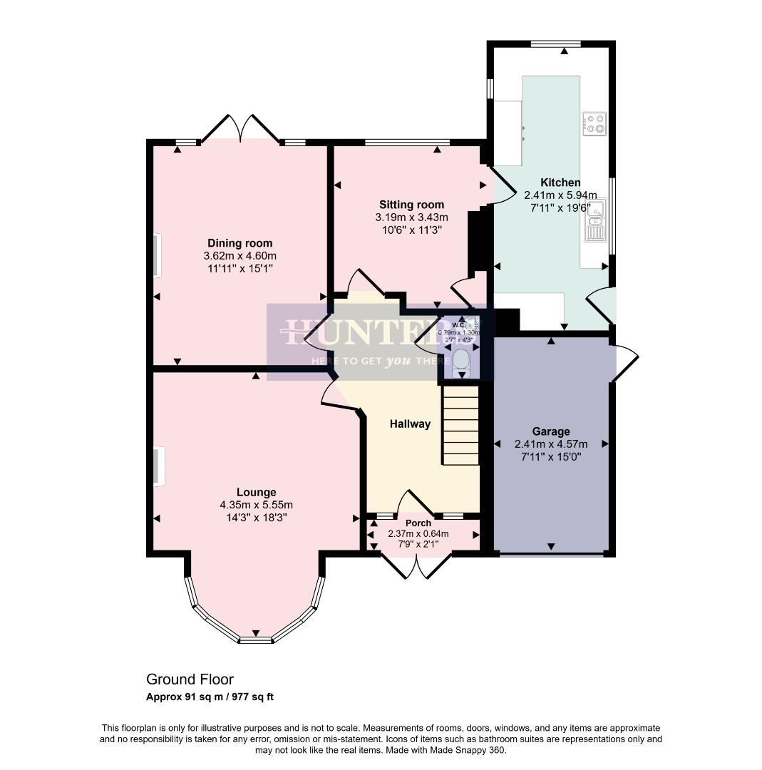 Portsdown Road, Leicester floorplan