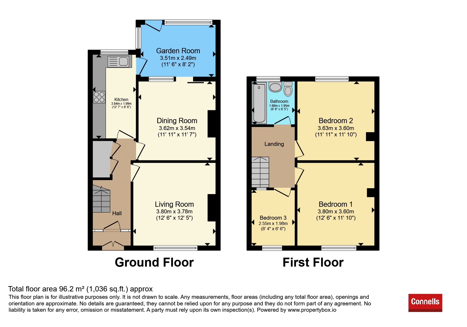 112, Furber Road, Bristol floorplan