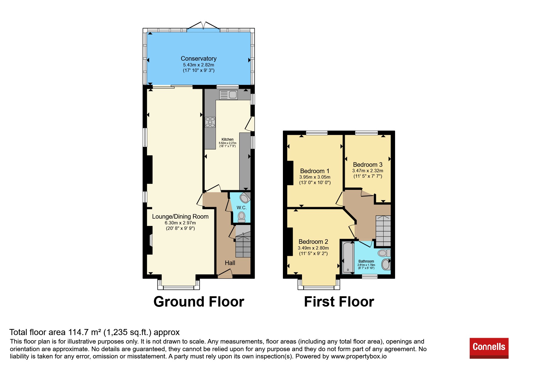 24, Equity Road East, Leicester floorplan