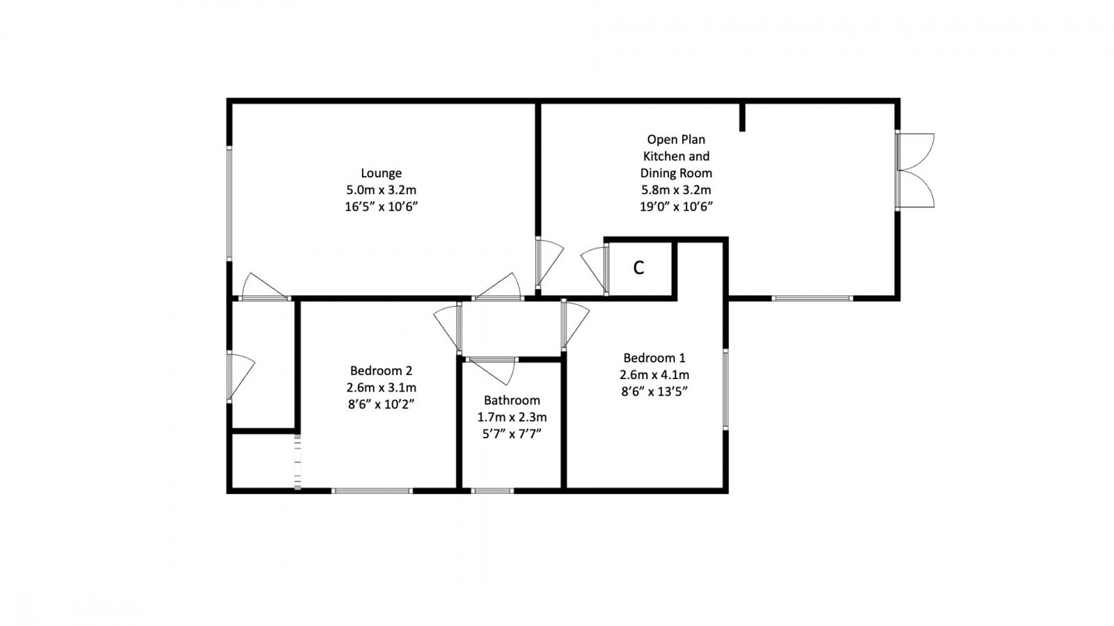 18 Dunnet Avenue, Glenmavis, Airdrie floorplan