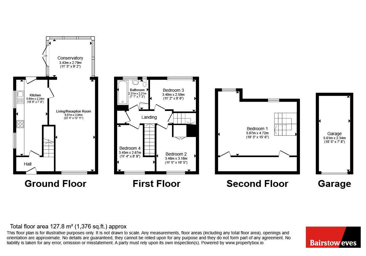 52, Bridgnorth Drive, Nottingham floorplan