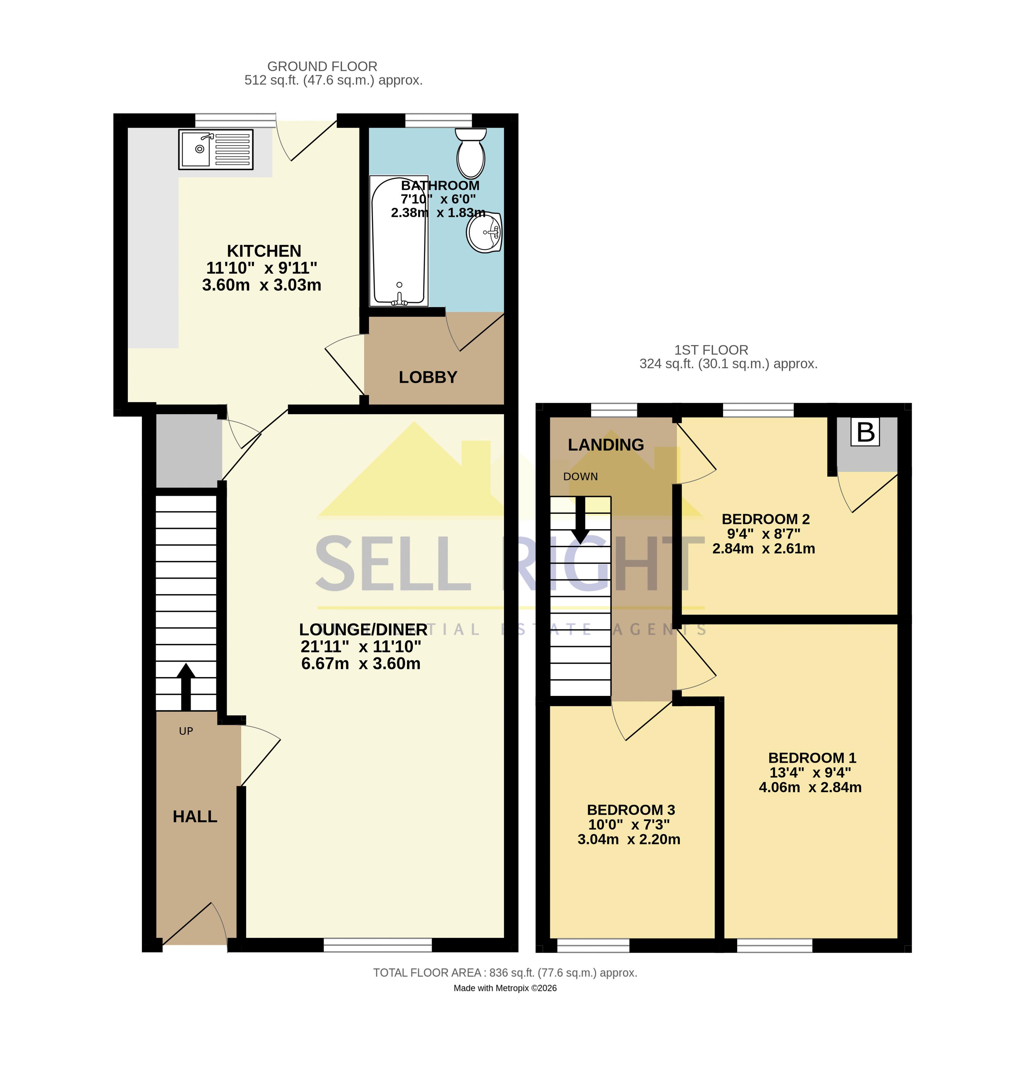 22, Wayne Street, Pontypridd floorplan