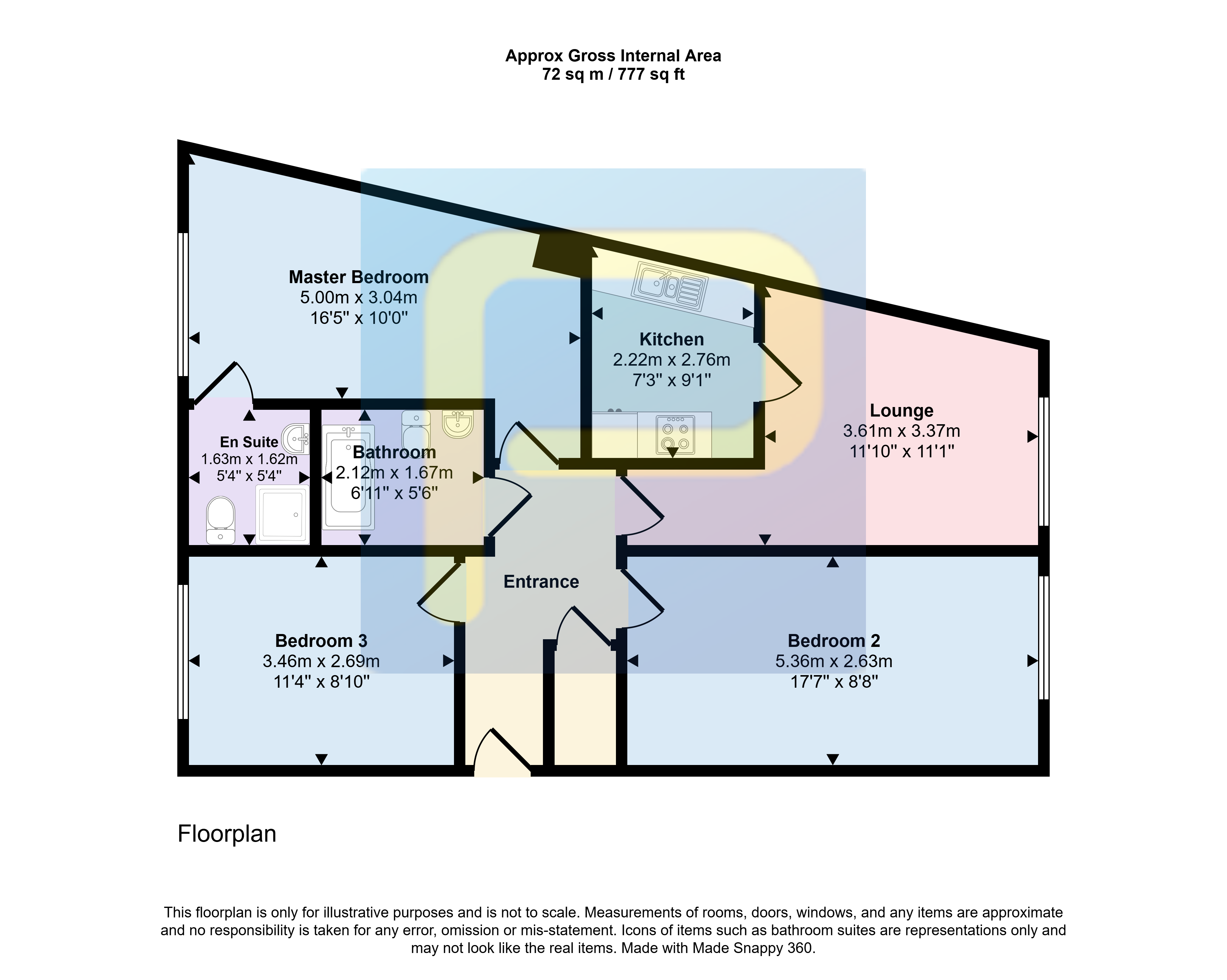 78 River View, Low Street, Sunderland floorplan