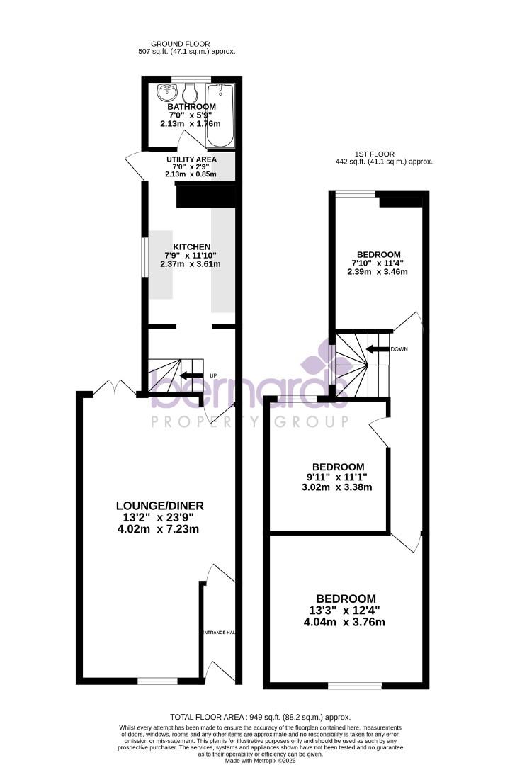 35, Havant Road, Portsmouth floorplan