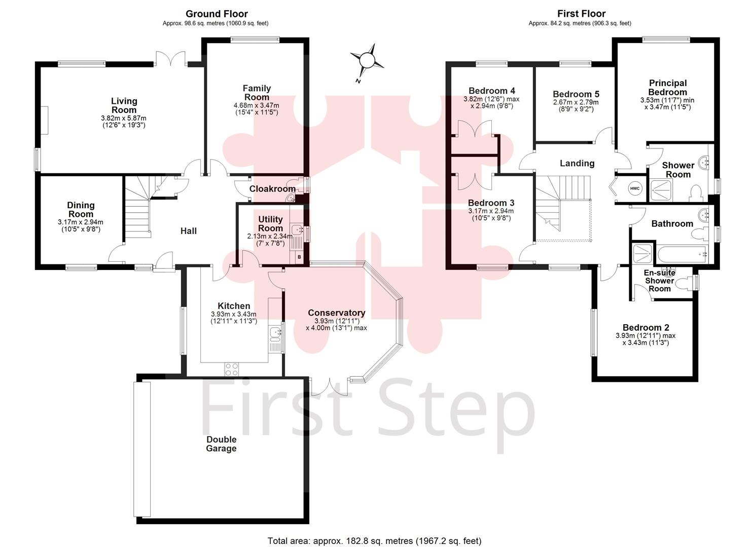 8, Bramley Close, Shefford floorplan
