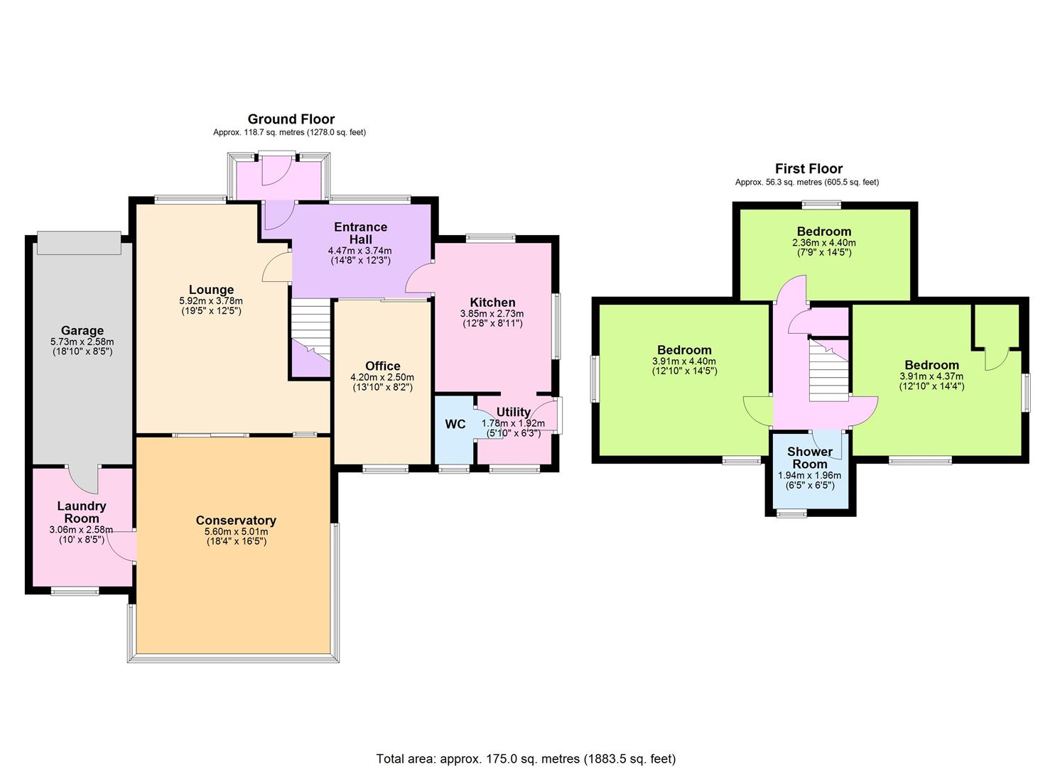 8, Wallace Avenue, Worthing floorplan