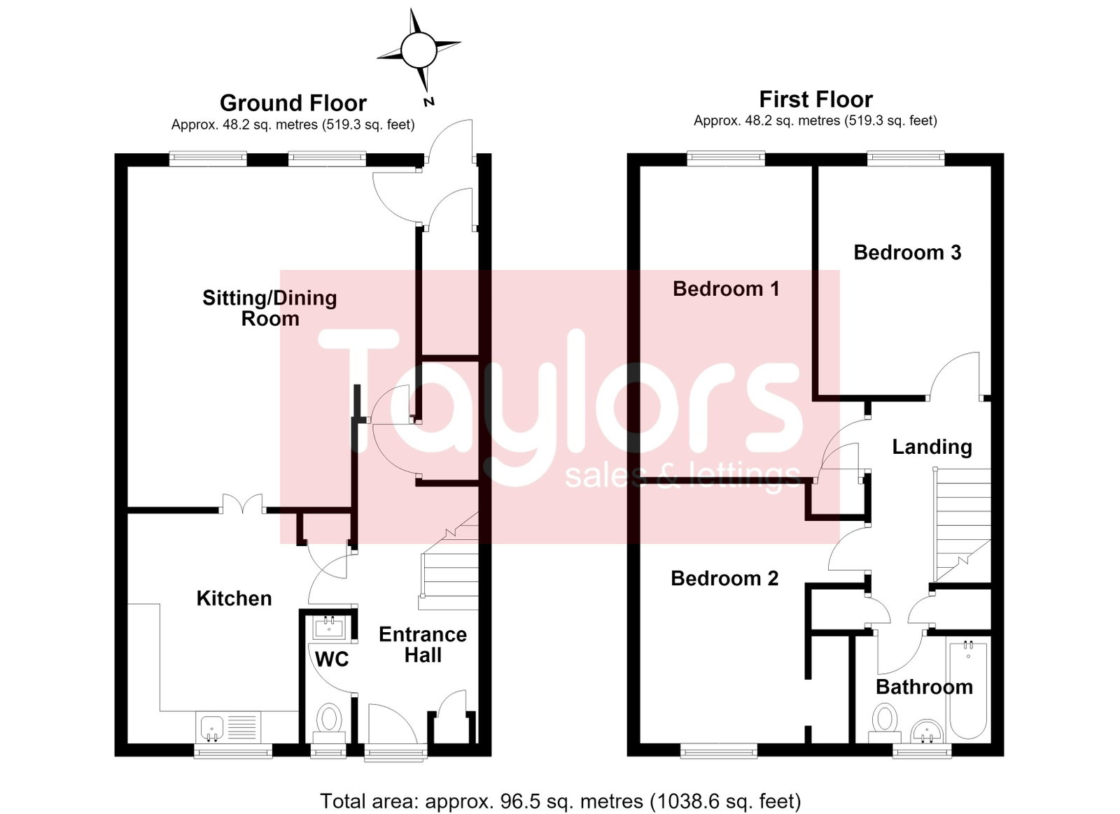 4, Dukes Close, Paignton floorplan