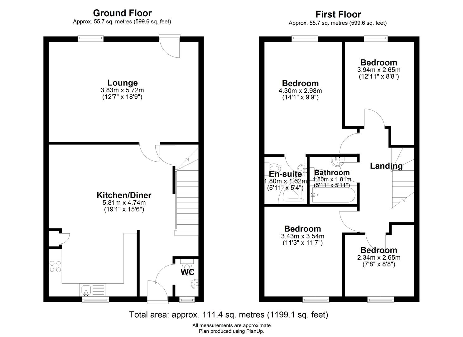 26 Mill Lee Road, Sheffield floorplan