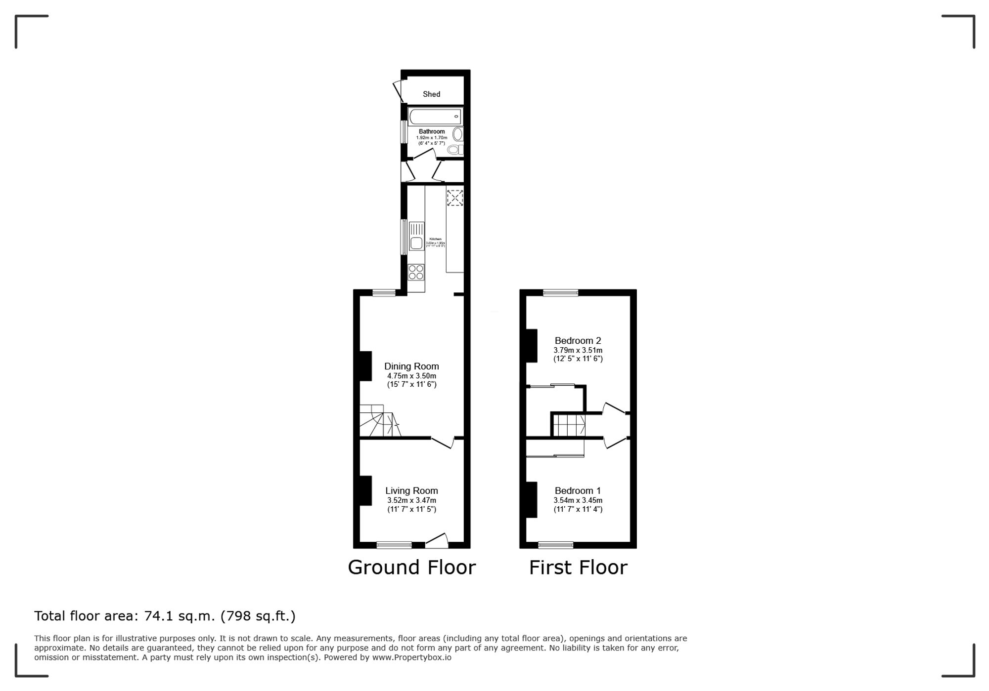 8 Stanley Road, Stoke-On-Trent floorplan