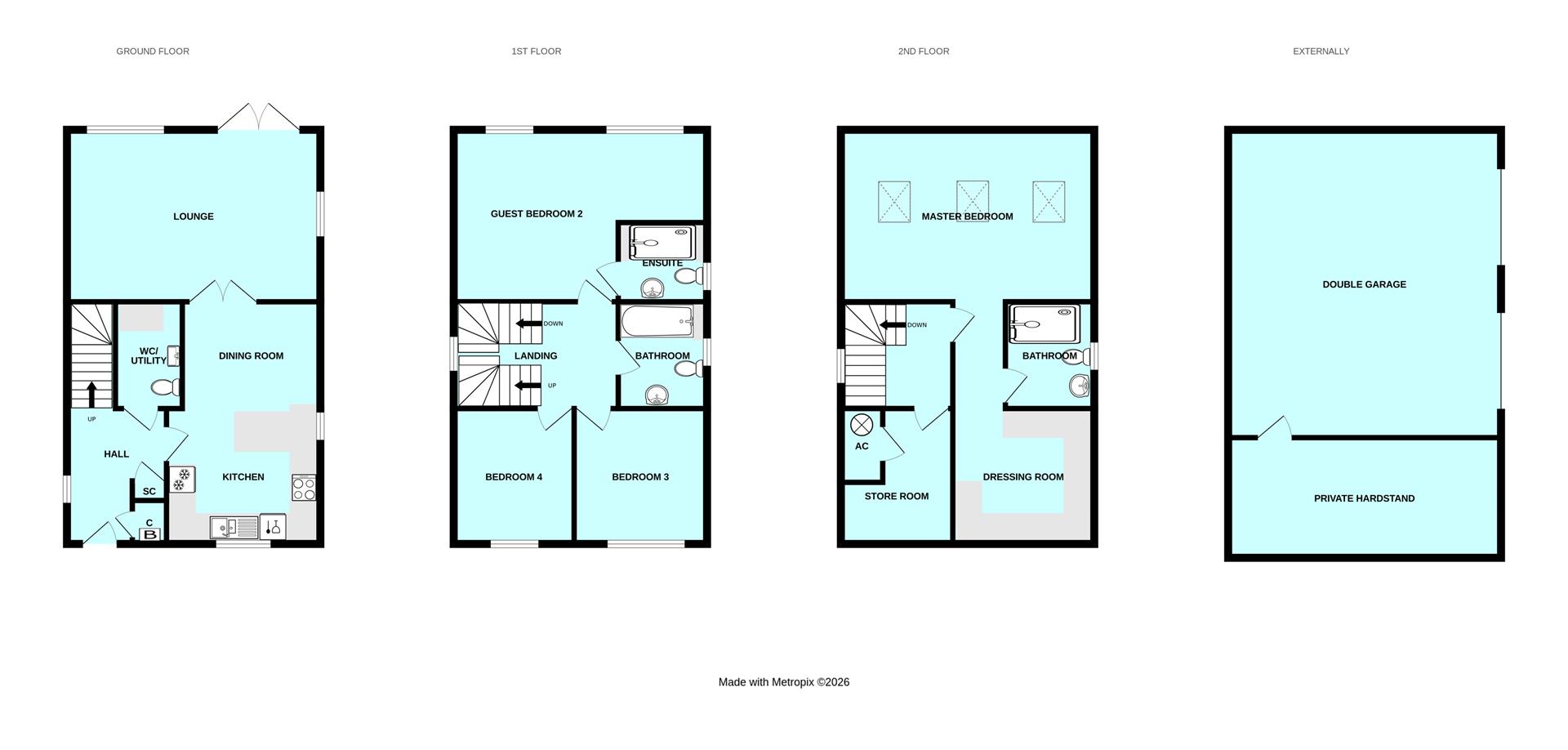 2, Solar Crescent, Plymouth floorplan