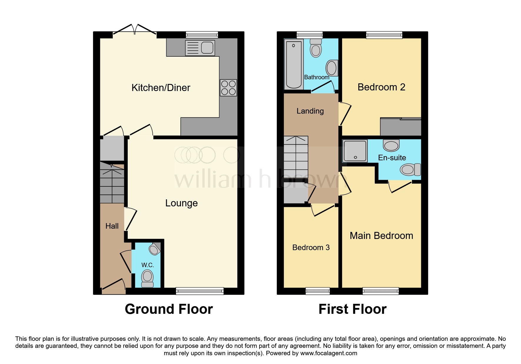 22, Treeton Way, Rotherham floorplan