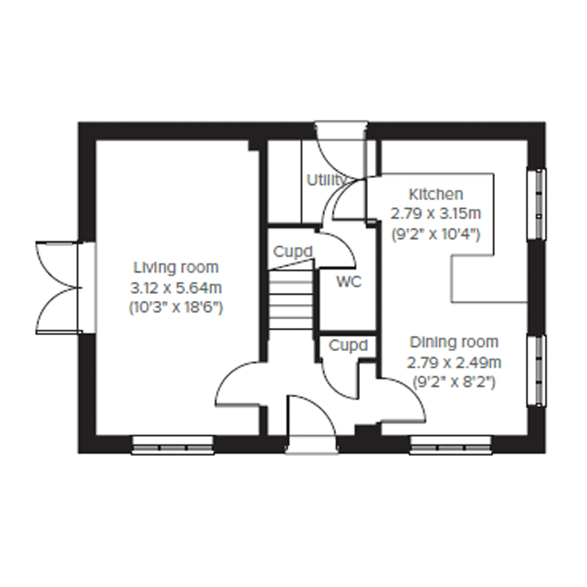 50, Salisbury Road, Shaftesbury floorplan