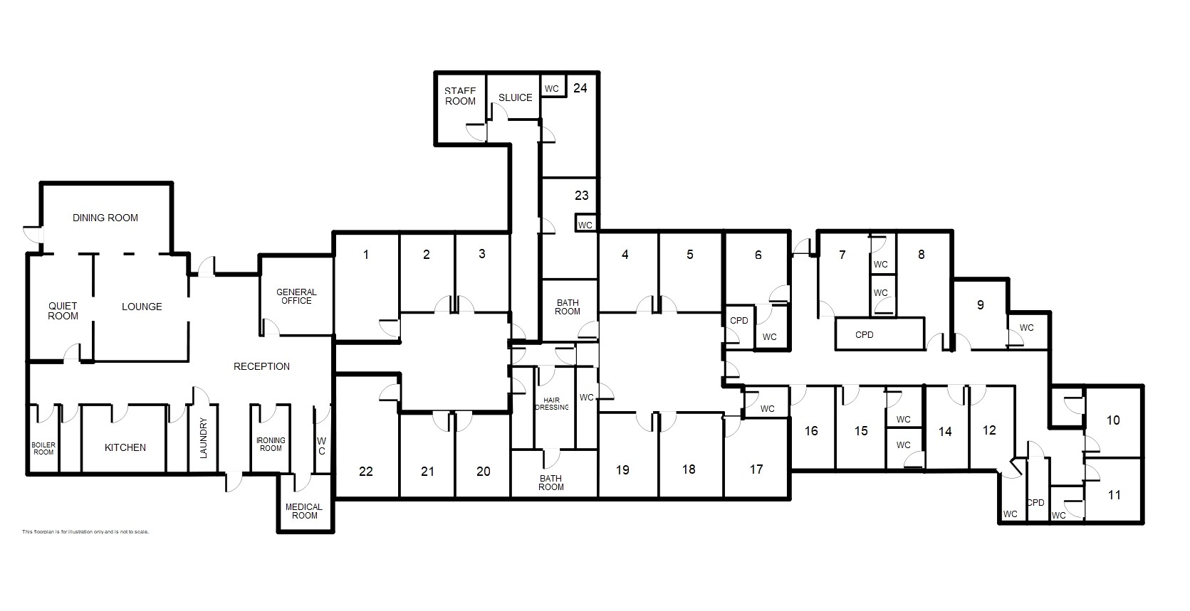 Hotel/guest house for sale in Station Road, SuttonOnSea, Mablethorpe