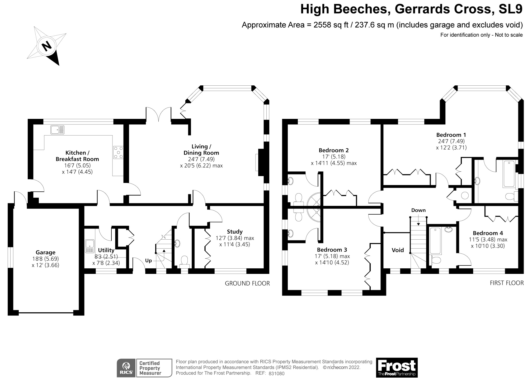 48, High Beeches, Buckinghamshire floorplan