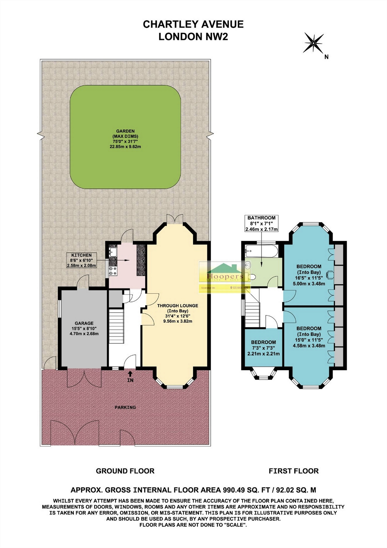 3 bed semidetached house for sale in Chartley Avenue, London NW2 Zoopla