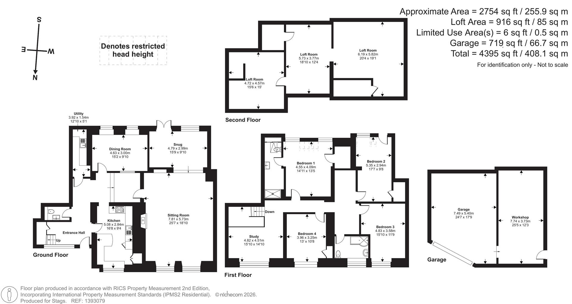 Bell Tower, Crediton floorplan