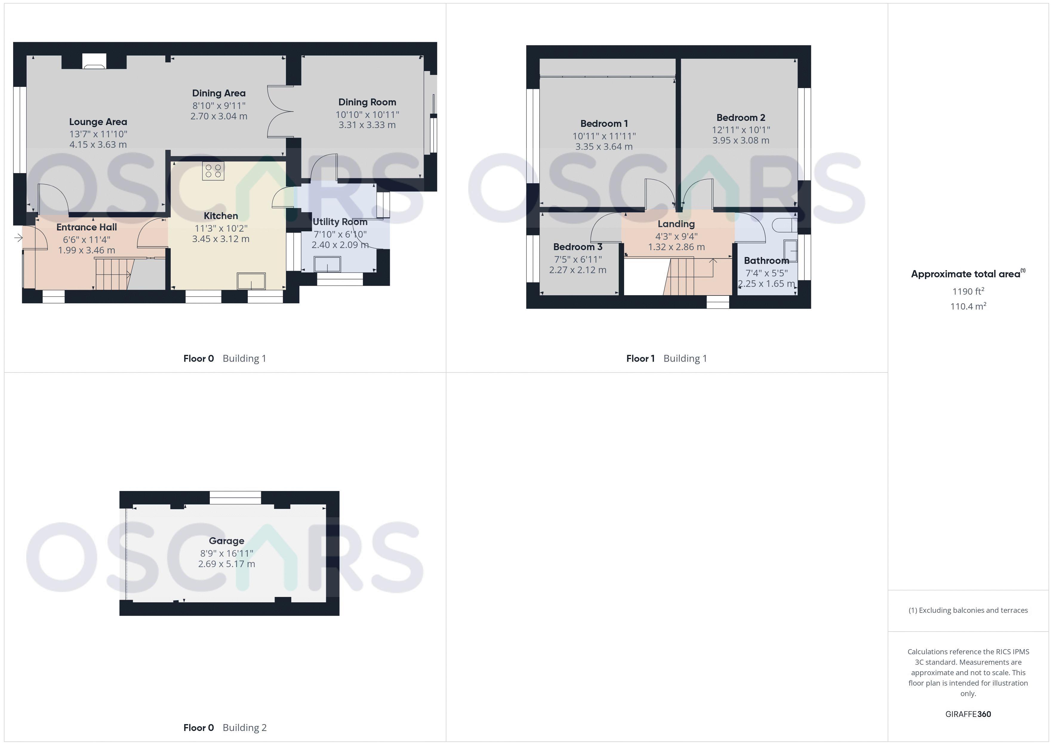 137, Woodland Drive, Hull floorplan