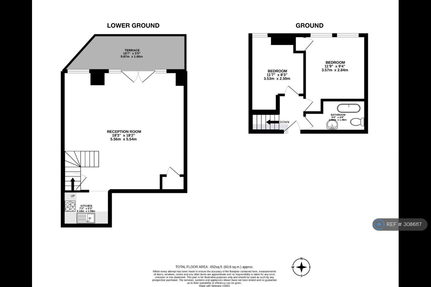 Ark Court A Alkham Road, London floorplan